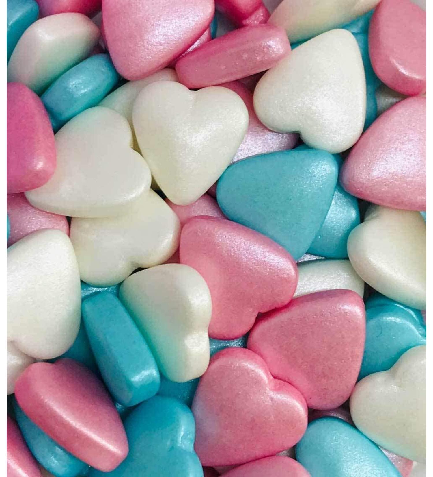 Pastel Heart Edible Cupcake Cake Topper Sprinkles (35g)