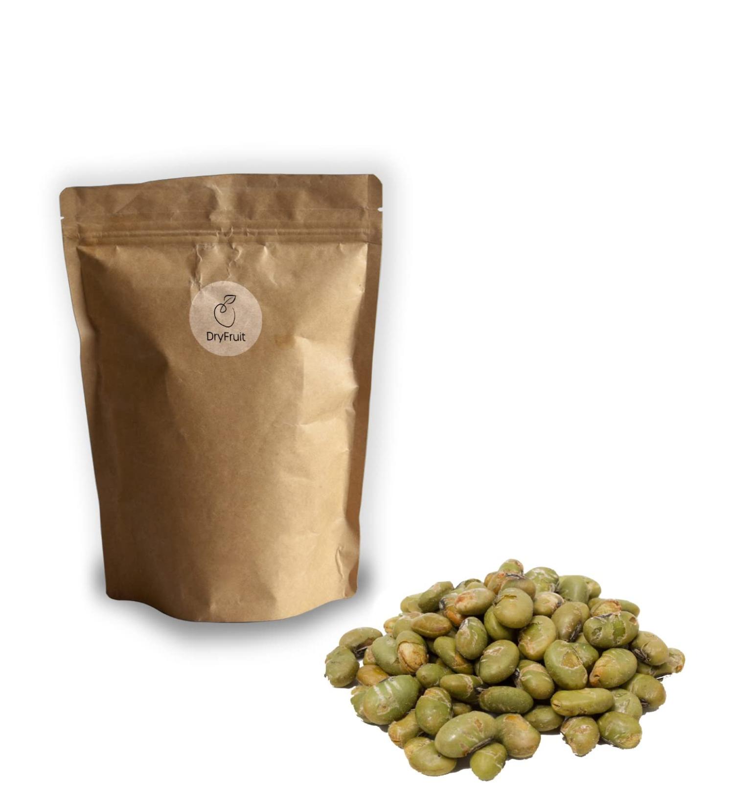 Buy Roasted & Salted Edamame - 500g | Premium Dry Fruits for Healthy Snacking | International Shipping Available - Buy Online on GoSupps.com