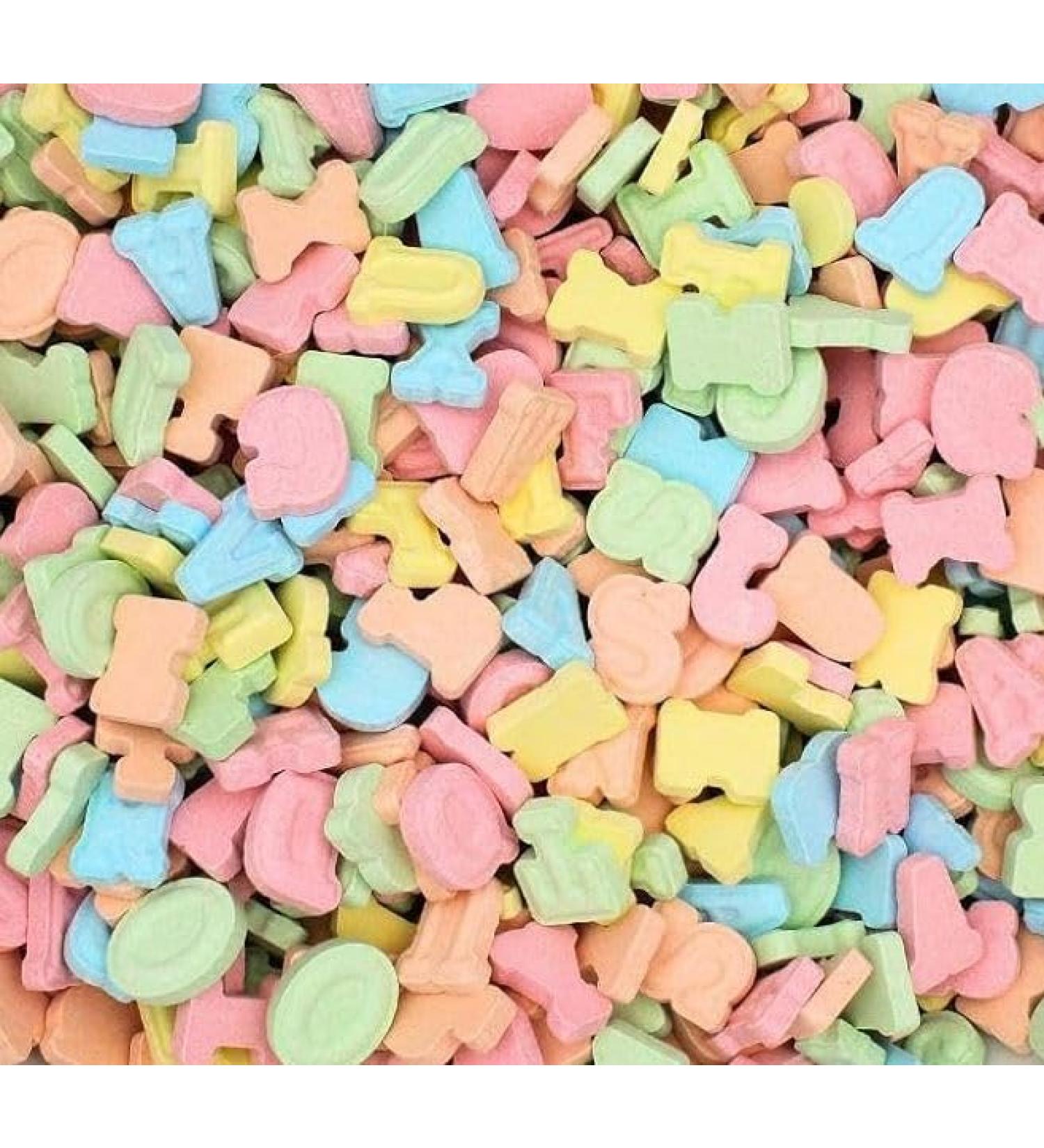 Alphabet Chalky Letter | Bag of Sweets | Fruit Flavour Candy | Vegetarian (400g) - Buy Online on GoSupps.com