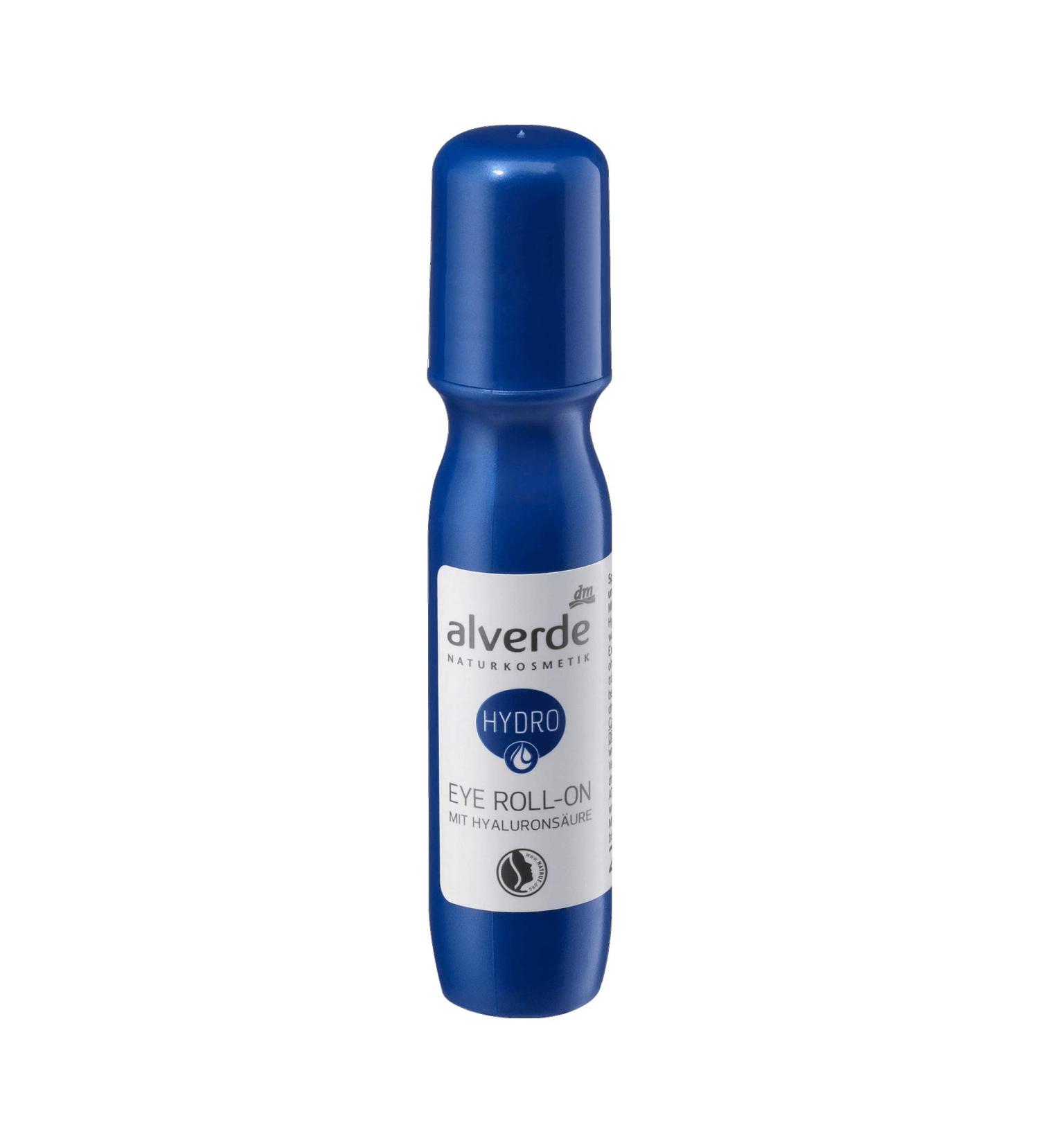 alverde natural cosmetic moisturizing eye cream with hyaluronic acid, 1 x 20 ml
