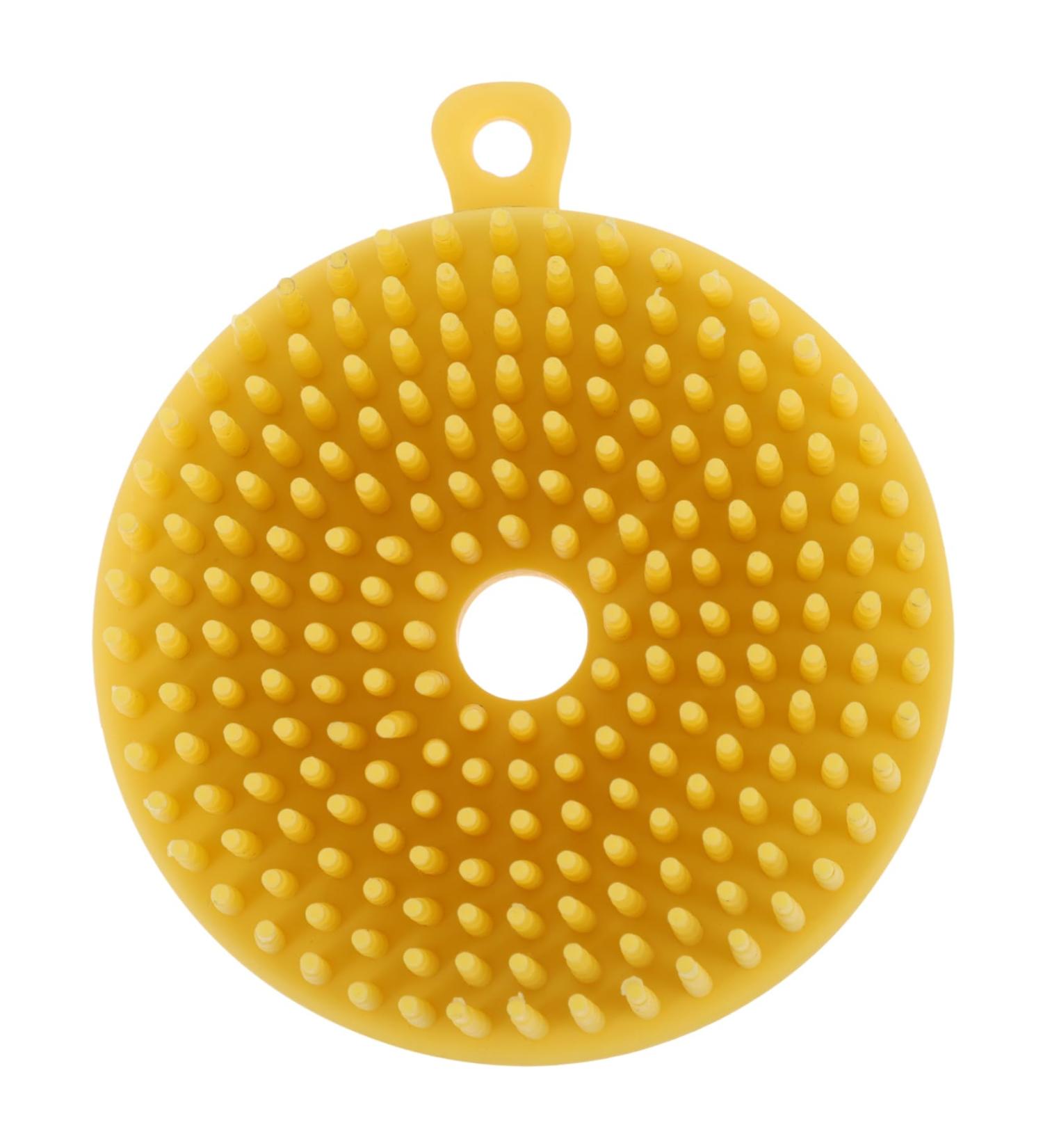 Hemoton Silicone Shampoo Brush - Bathing Exfoliating and Massage Tool for Toddlers & Kids - 7x7cm Spa Hair & Scalp Brush - International Shipping Available - Buy Online on GoSupps.com