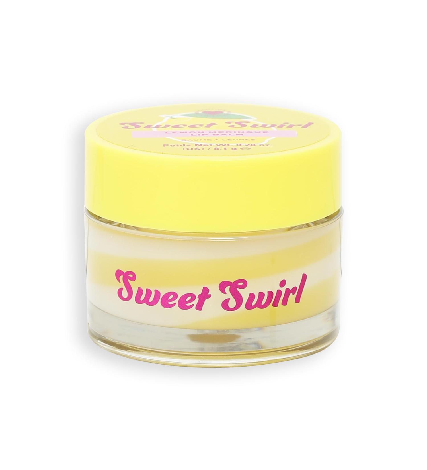 I Heart Revolution Sweet Swirl Lip Balm Vegan & Cruelty-Free Sweet Scented Moisturizing Overnight Lip Balm Lemon Meringue - Buy Online on GoSupps.com