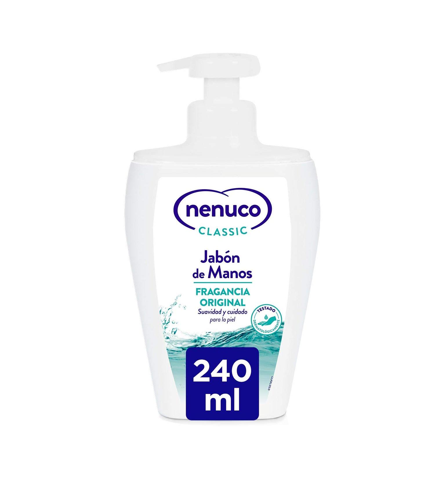 Nenuco Jabon Manos Classic 240ml - Gentle Hand Soap for All Skin Types | Shop Now for International Shipping - Buy Online on GoSupps.com