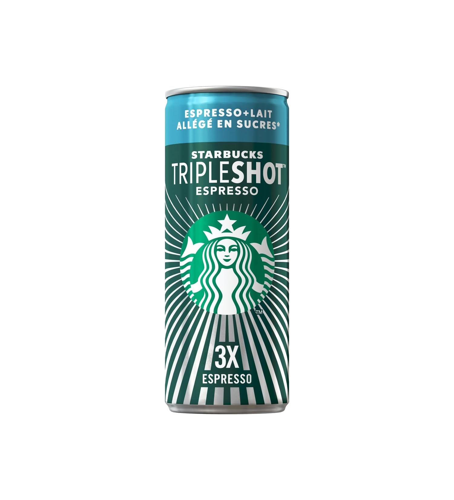 Starbucks - TripleShot Espresso All g en sucres* - Canettes 12 X 300 ml - Caf Triple Espresso All g en sucres au Lait Pr t- -Boire - Vendu En Lot de 12 - Buy Online on GoSupps.com