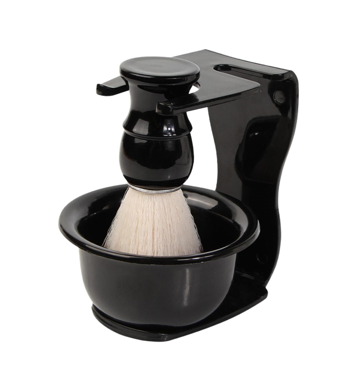 Professional 3 Piece Shaving Beard Brush Bowls Set | Premium Shaving Kit for Men - Buy Internationally - Buy Online on GoSupps.com