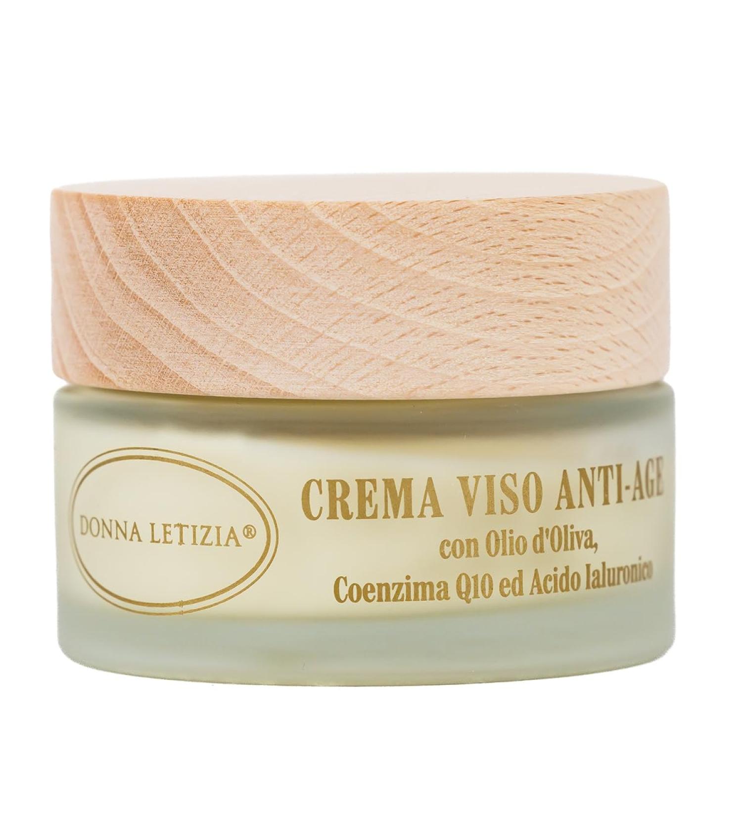 Q10 anti-aging face cream with olive oil organic rosehip extract hyaluronic acid vitamin E coenzyme Q10 organic orange essential oil 96.90% natural ingredients 50 ml - Buy Online on GoSupps.com