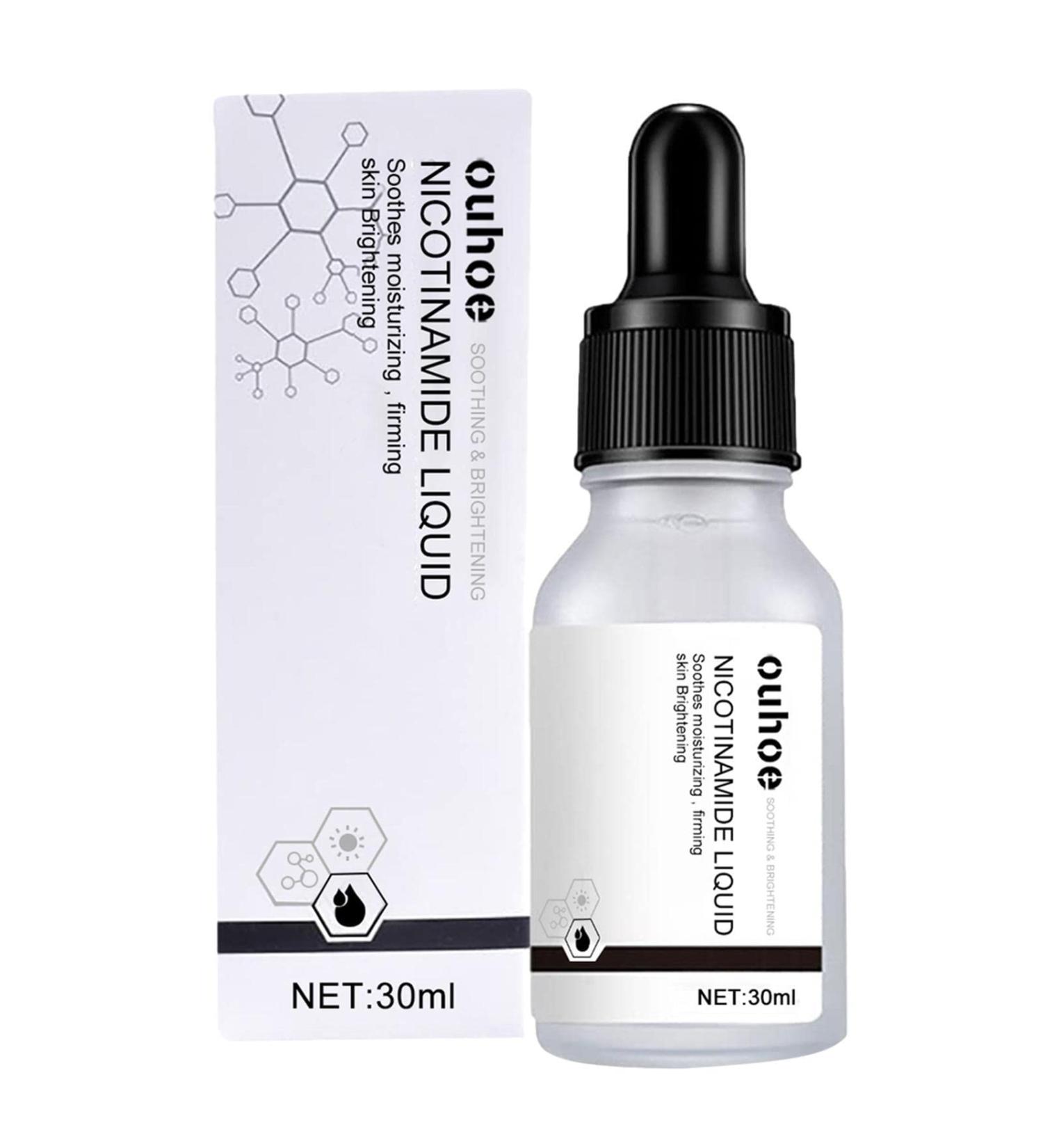 Niacinamide Drops - Pore Minimizer Essence Drops Moisturizing and Natural Skin Care Products to Tighten and Improve Uneven Skin Tone For Dry Dull Oily & All Skin Types Gyouza - Buy Online on GoSupps.com