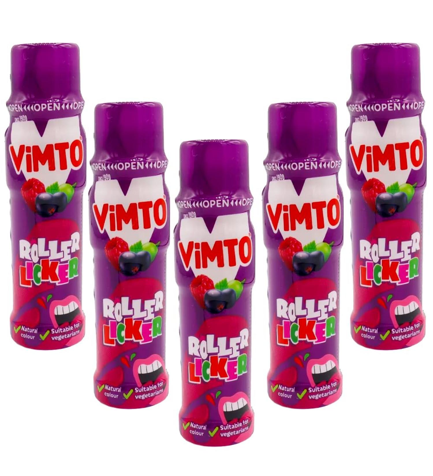 Vimtto Roller Licker 60ml - Vegetarian & Vegan Liquid Candy with Roller Ball Dispenser (10)