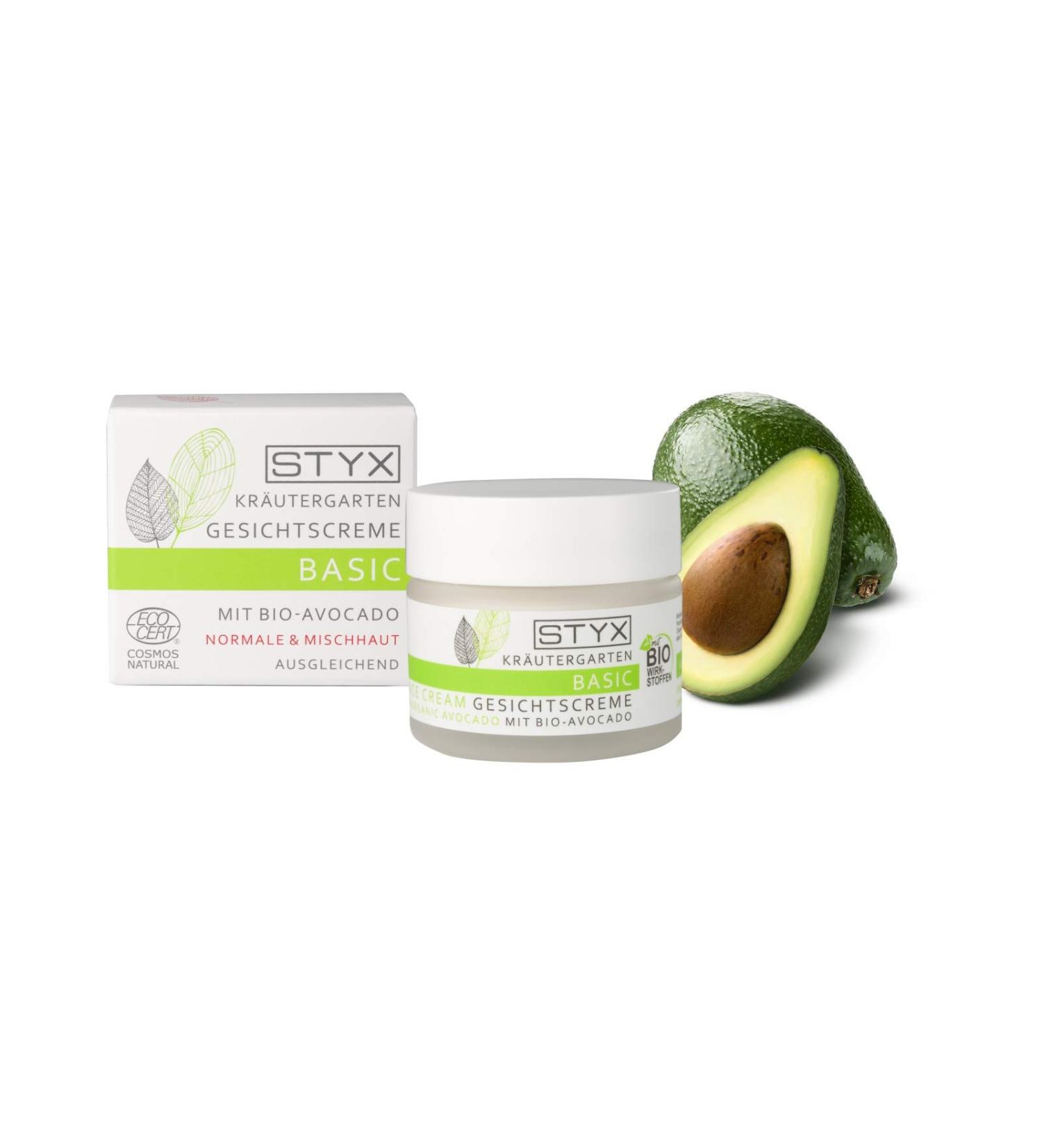 STYX STYX Kr utergarten Basic Face Cream with Organic Avocado 50 ml by Cosmos