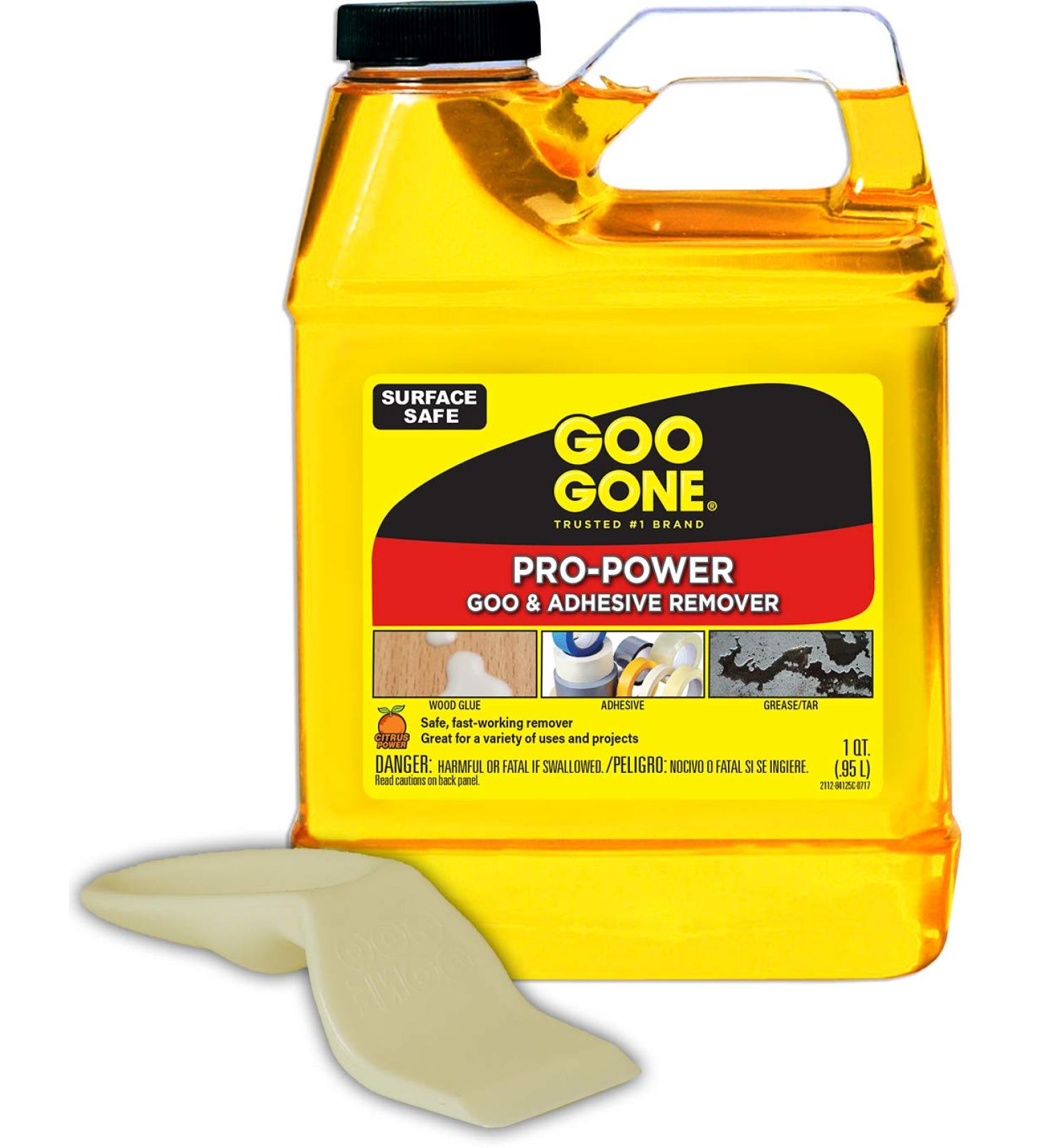 Goo Gone Pro-Power 32 oz - Professional Adhesive Remover for Stickers Tape Grease & More | International Shipping Available - Buy Online on GoSupps.com