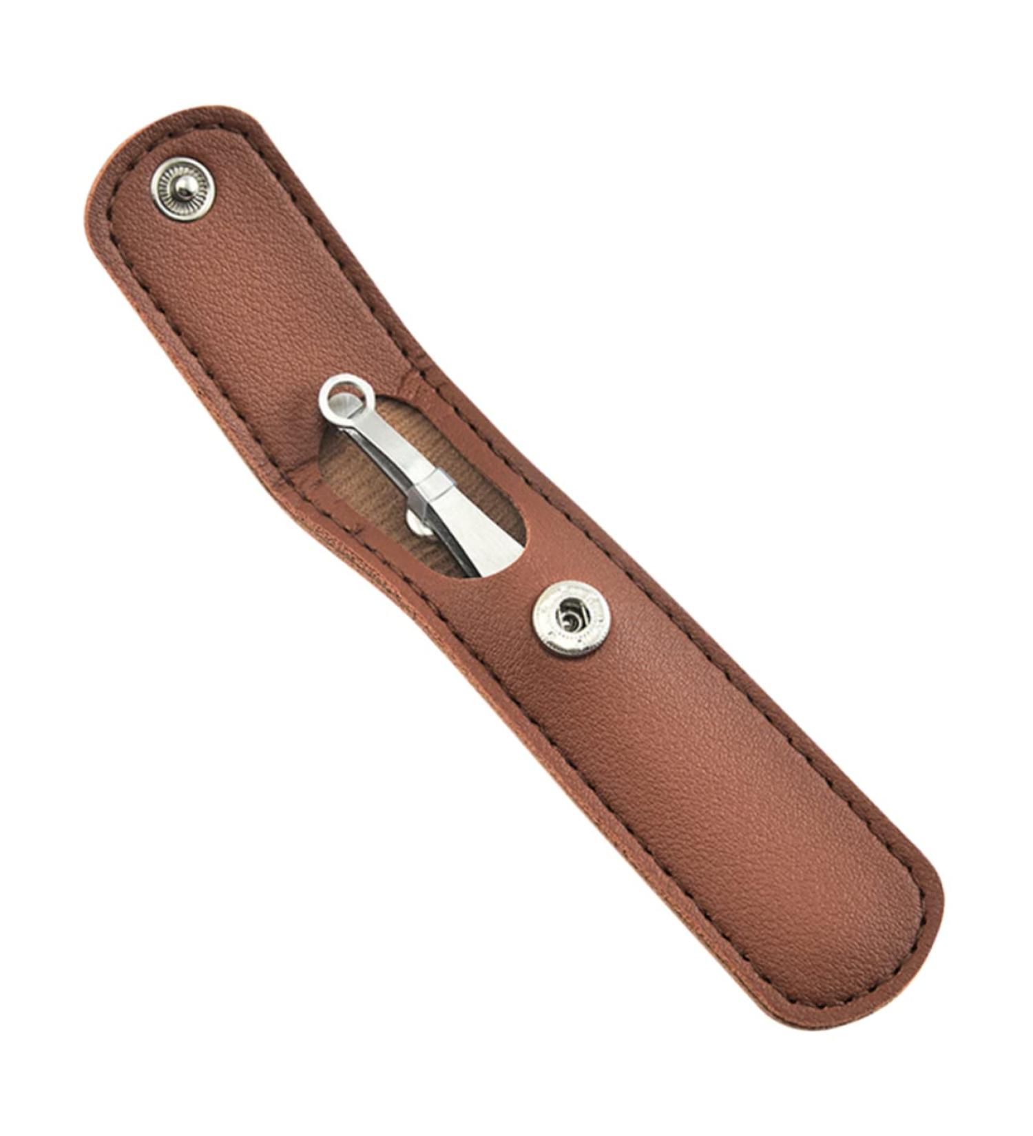 MERRYHAPY Round Nose Hair Clip & Trimmer Set for Men - Stainless Steel Nose & Ear Hair Removal Tool - 9.80X1.00X0.50CM - Buy Online on GoSupps.com