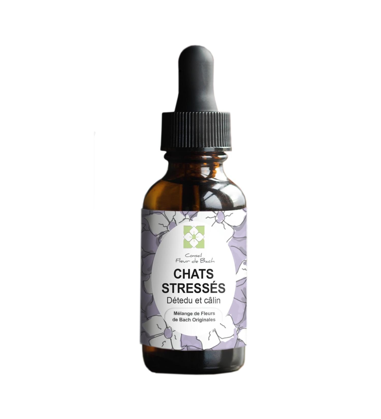 Bach Flower Advice - Bach Flowers Stressed Cat A Blend That Will Help Your Cat Calm Down 10 ML Bottle - Buy Online on GoSupps.com