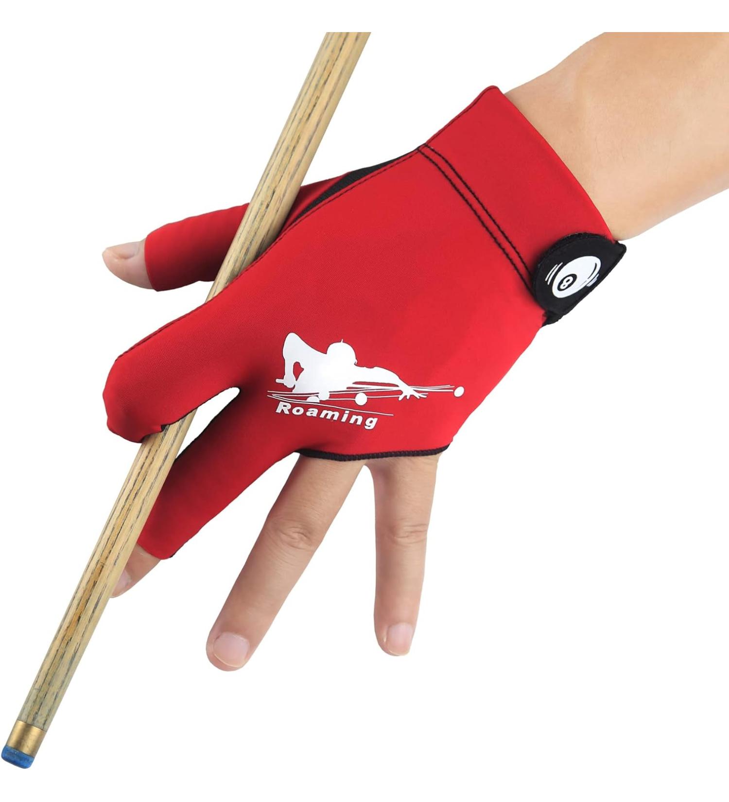 Quick Dry Breathable Billiard Pool Gloves Shooters Snooker Cue Sport Glove for Left or Right Hand Option - Buy Online on GoSupps.com