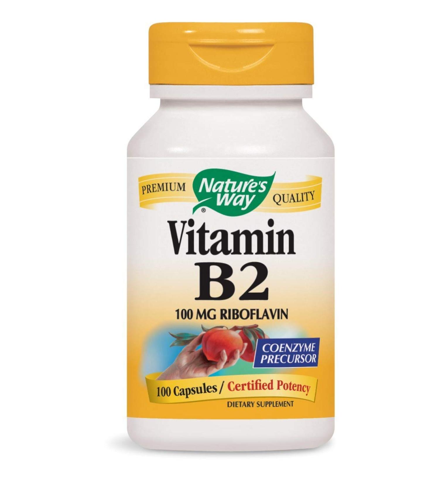 Nature's Way B2 100 Mg 100 Cap - 6 Pack