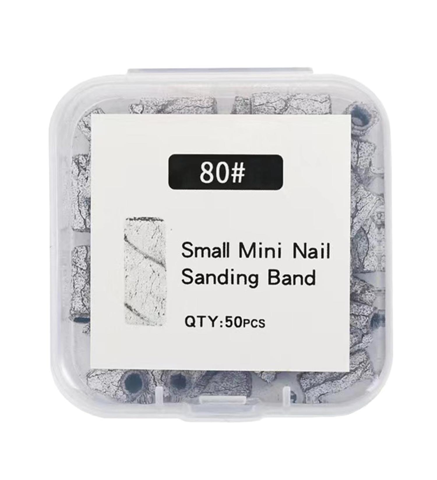 Professional Sanding Bands Nail Manicure 80/120/150/180/240Grit File Sand Piece Set For Nail Drill Bits Manicure Nail Sanding Bands Nail Sanding Bit - Buy Online on GoSupps.com