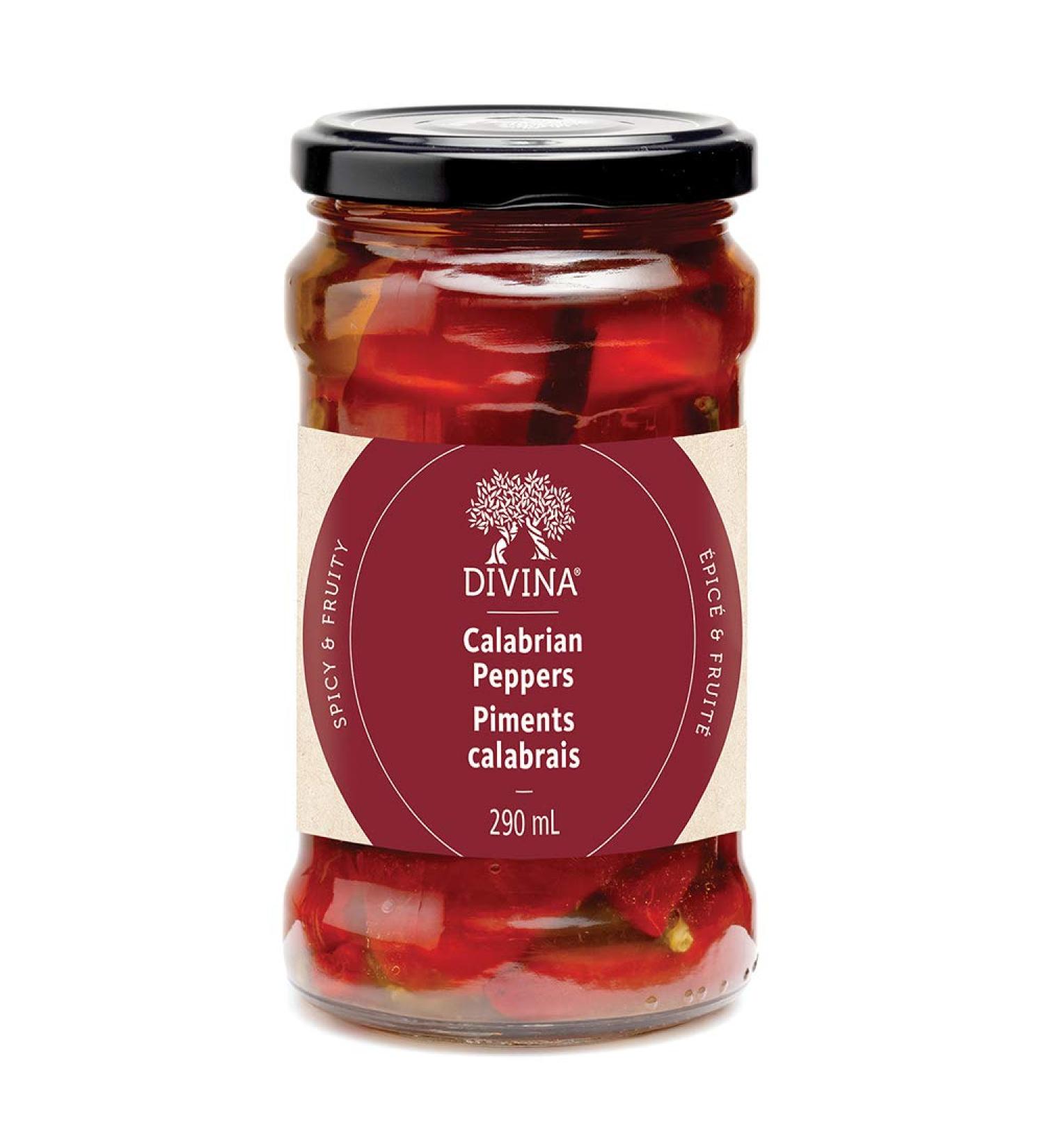 Divina Calbrian Peppers - 290ml - Buy Online on GoSupps.com
