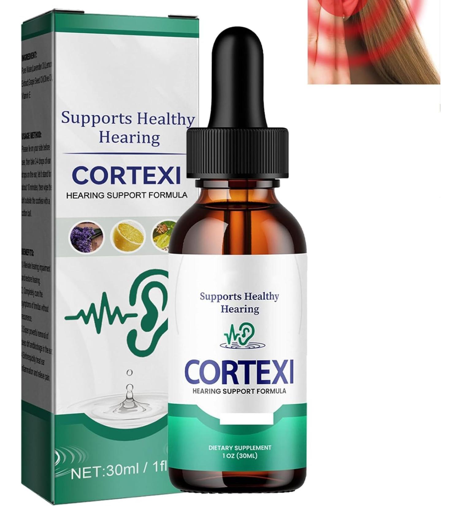 Tinnitus Ear Drops - Effective Relief for Ear Care | Tinnitus Dropper for Fast Results - Buy Online on GoSupps.com