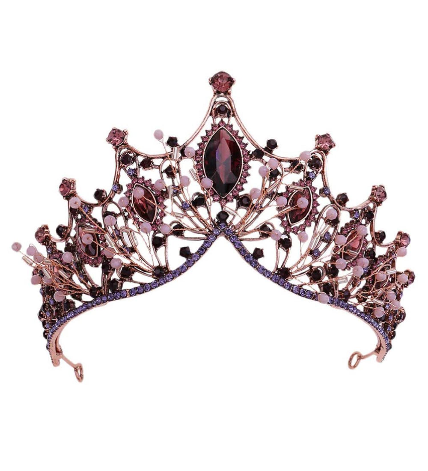 Shop Exquisite Baroque Bride Crowns & Vintage Crystal Diadems for Weddings Parties & Special Events - Buy Online on GoSupps.com