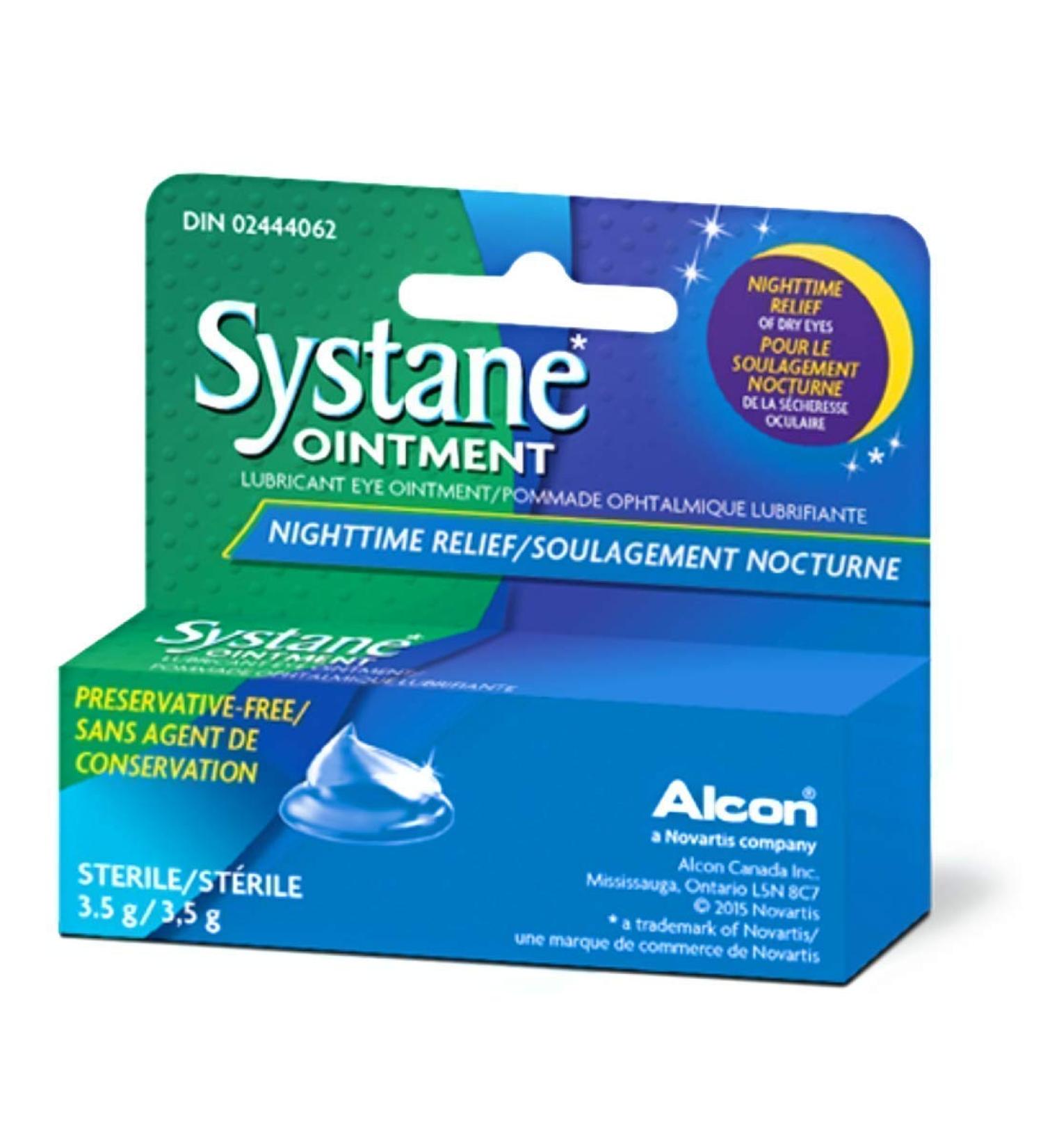 Systane Lub Eye Nightime Ointment 3.5g (6 Pack) - 0.12oz - Hydrating Eye Care - Buy Online on GoSupps.com