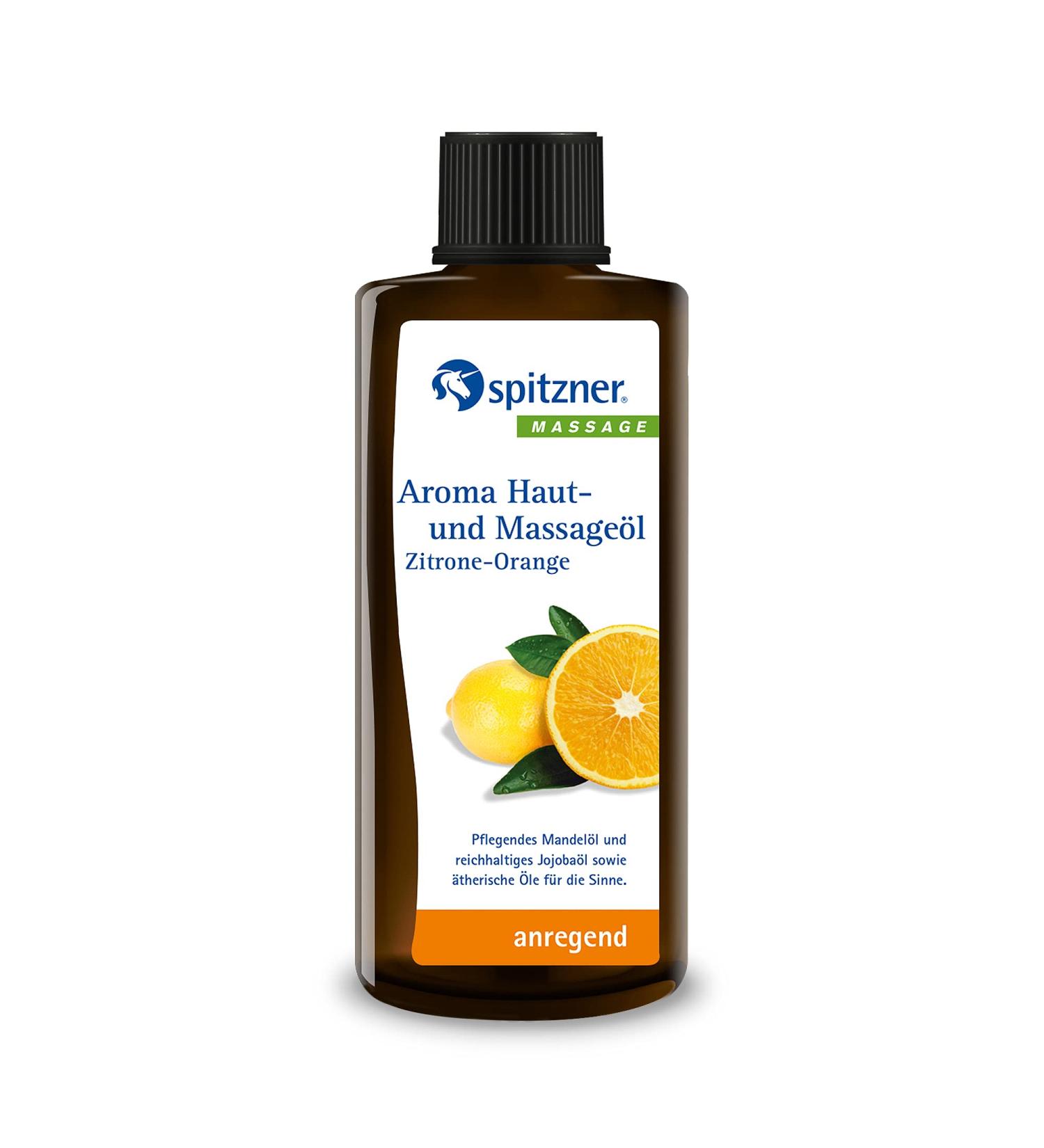 Spitzner skin and massage oil "Lemon-Orange" - 190 ml