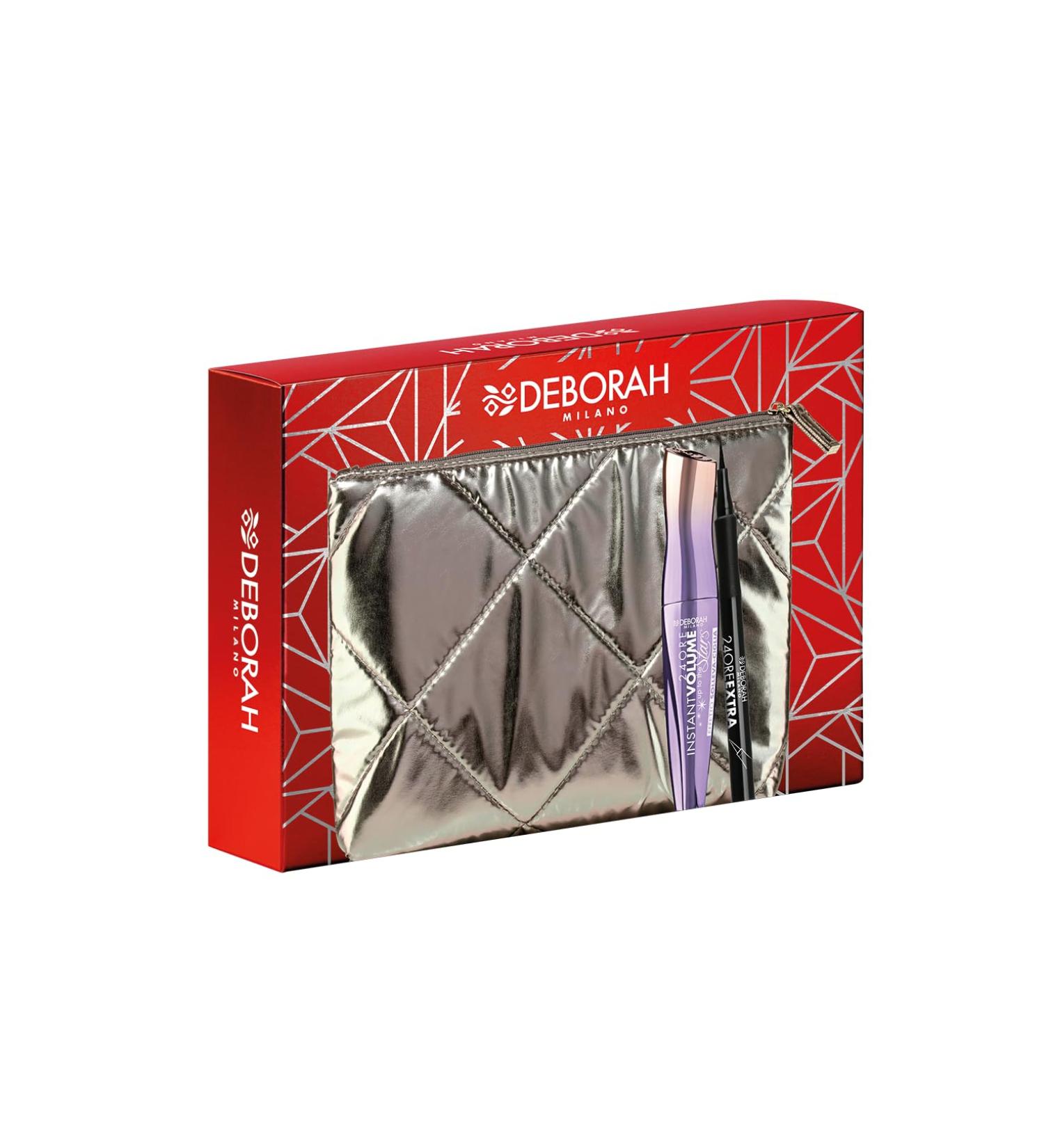  DEBORAH Deborah Milano - Gift Set with Instant Up to the Stars Mascara and 24 Hour Extra Black Eyeliner Pen No. 07 - Buy Online on GoSupps.com