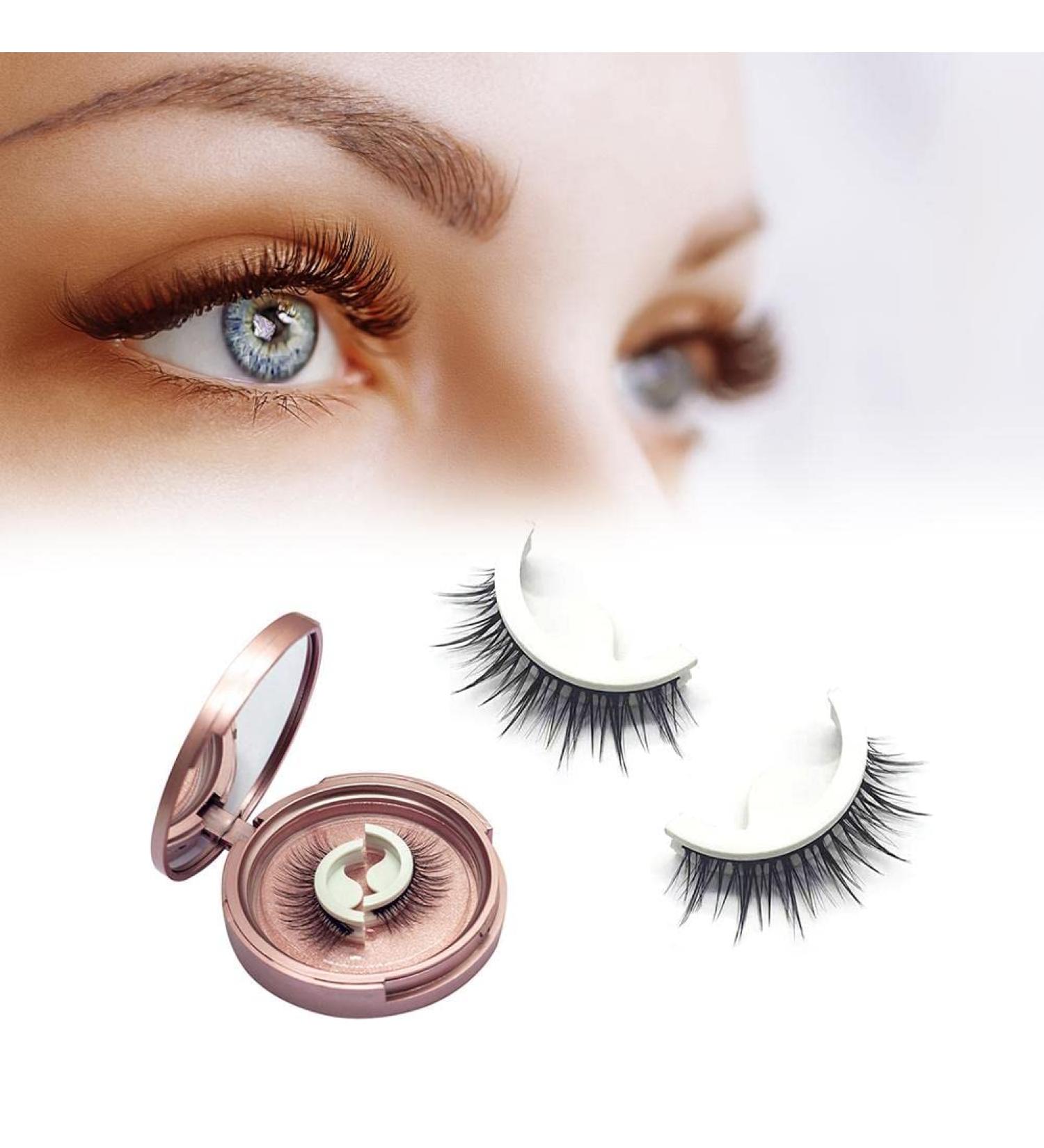 Reusable Self-Adhesive Waterproof False Eyelashes - Easy Application | Shop DL12 DL13 DL14 DL16 DLhz - Buy Online on GoSupps.com