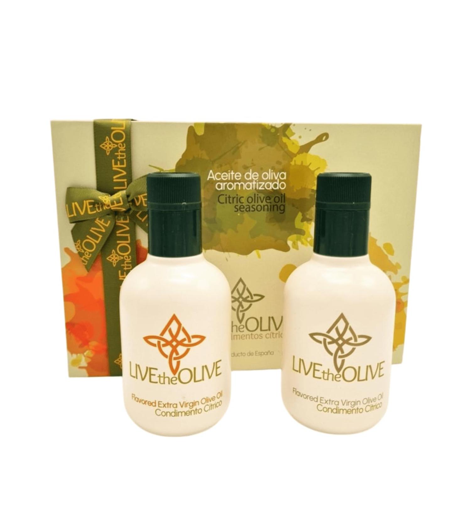 BAETURIA LIVEtheOLIVE flavored olive oil citrus herbs 2 x 250 ml - Buy Online on GoSupps.com