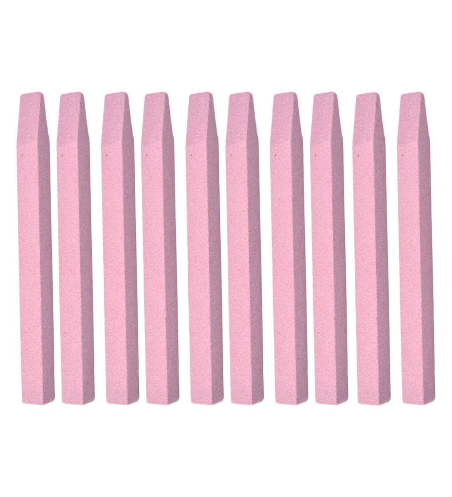 Dajidafu 10pieces Safe and Hygienic Durable Nail File Cuticle for Precise Clipping Stone Quartz Scrub Nail Scrub Nail File - Buy Online on GoSupps.com