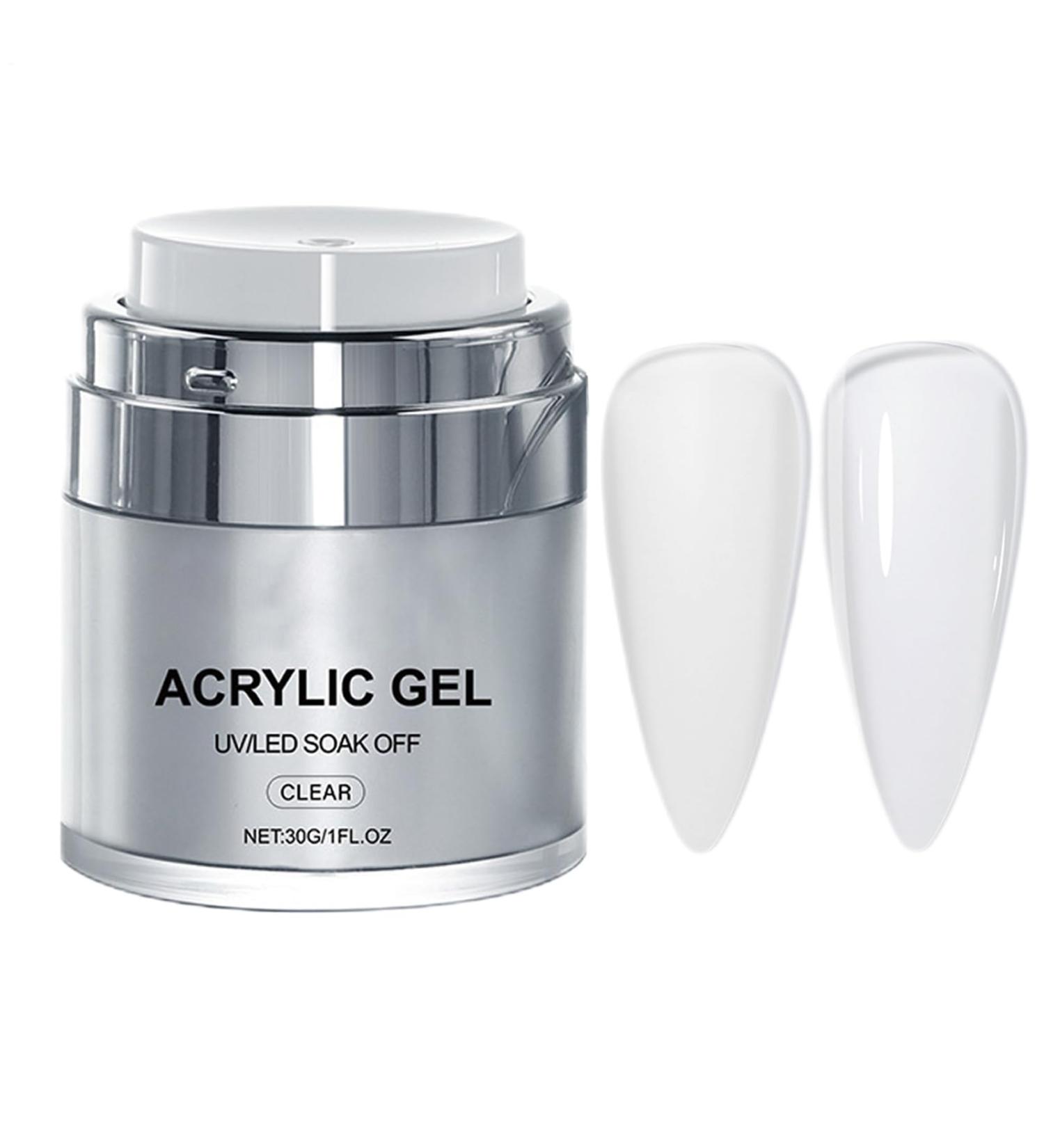 Poly Nail Gel 30g Nail Strengthening Gel | Smooth Extension Hardener For Beginners Home Women - Buy Online on GoSupps.com