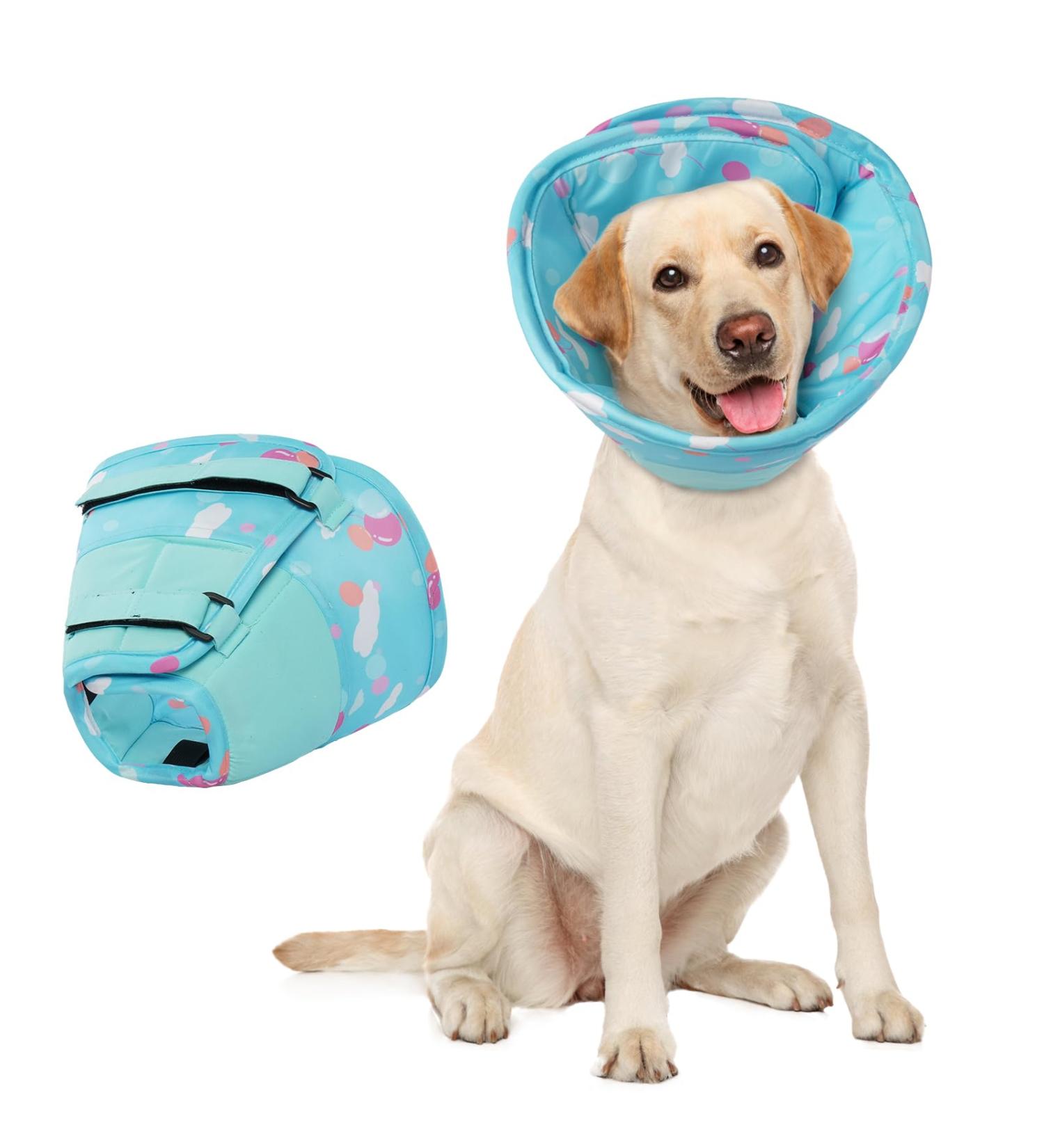 Buy Hjumarayan Neck Ruff Dog Collar - Waterproof & Adjustable Leak Protection for XL Dogs | Prevent Injuries & Scratches - Buy Online on GoSupps.com