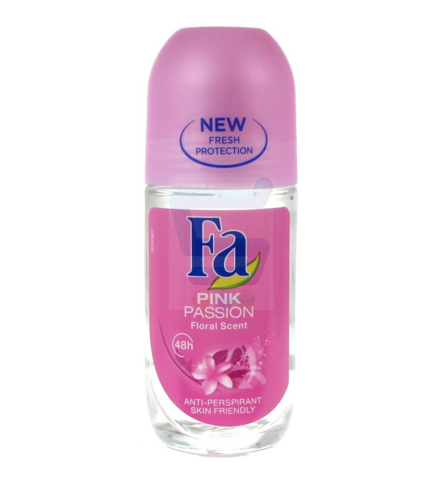 Fa Pink Passion 48h Roll-On Deodorant Anti-Perspirant 50ml / 1.7 oz