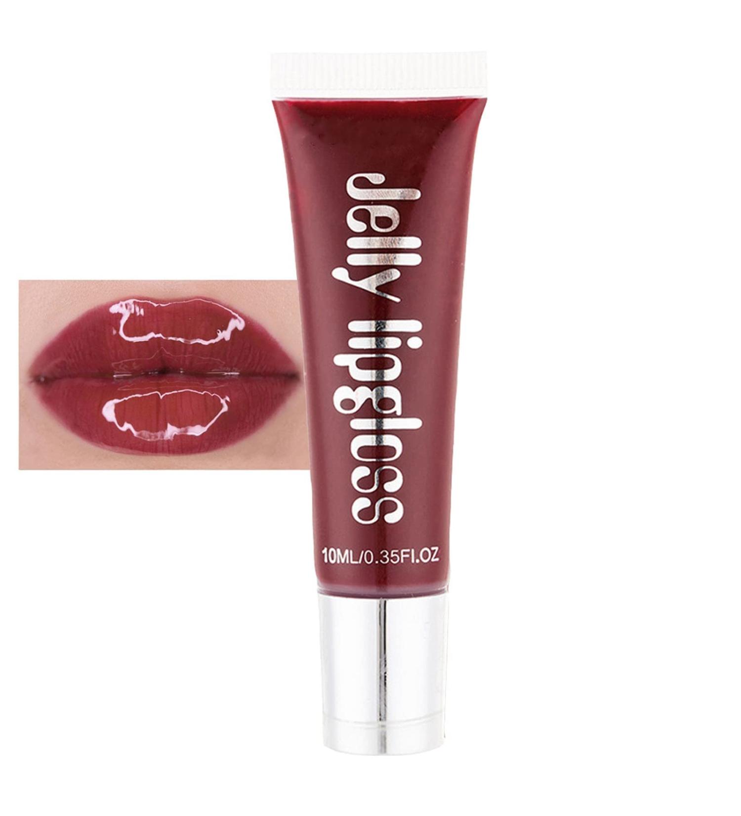 Rosarden Hydrating Shimmer Lip Gloss - Plumping, Waterproof & Long-Lasting Gloss - Non-Sticky Cherry Lip Gloss - Buy Online on GoSupps.com