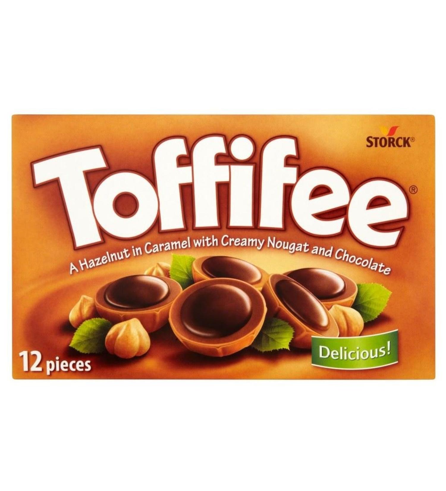 Storck Toffifee (100g) - Paquet de 6 Caramel 100g 16cm x 11.2cm x 25.3cm (6 pieces)