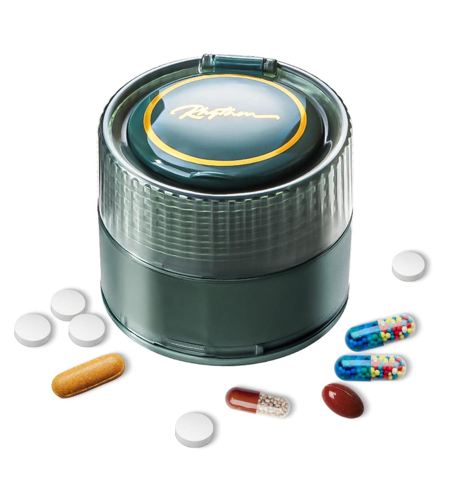3-in-1 Pill Grinder & Crusher - Universal Pill Cutter for Fine Powder Medicine Storage | Shop Internationally - Buy Online on GoSupps.com
