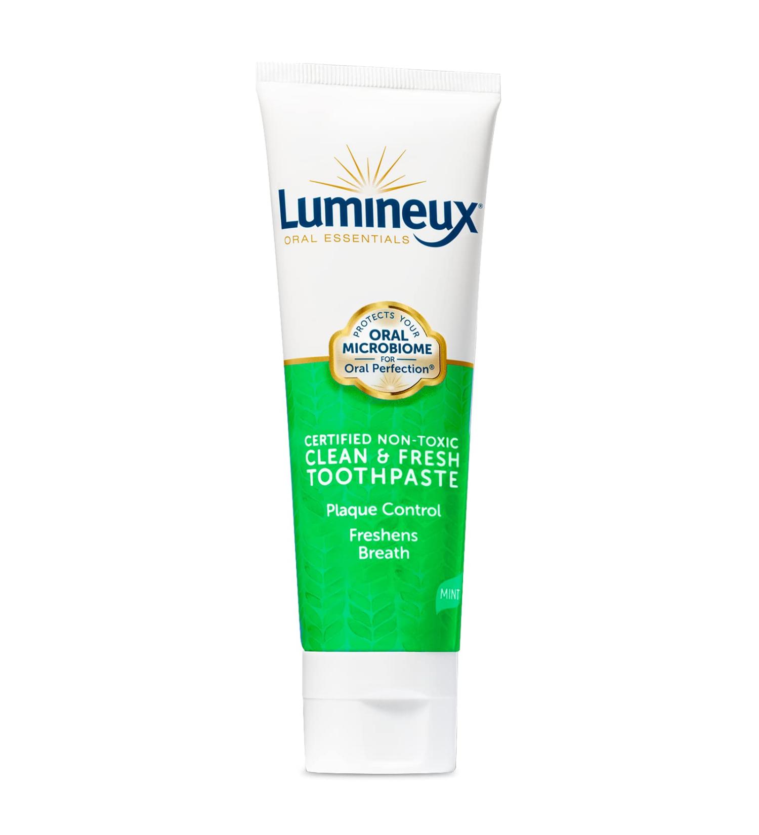 Lumineux Fluoride-Free Toothpaste - Non-Toxic, SLS-Free, Dentist Formulated 3.75 oz - Buy Online on GoSupps.com