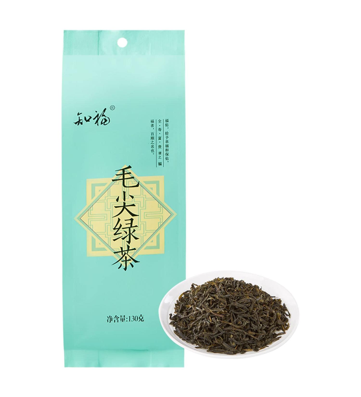 130g Chinese Maojian Tea Spring Green Tea Loose Leaf Tea Herbal Tea Baked Floral Aroma Tea for Weekend Time Spring Summer Tea Drinks - Buy Online on GoSupps.com