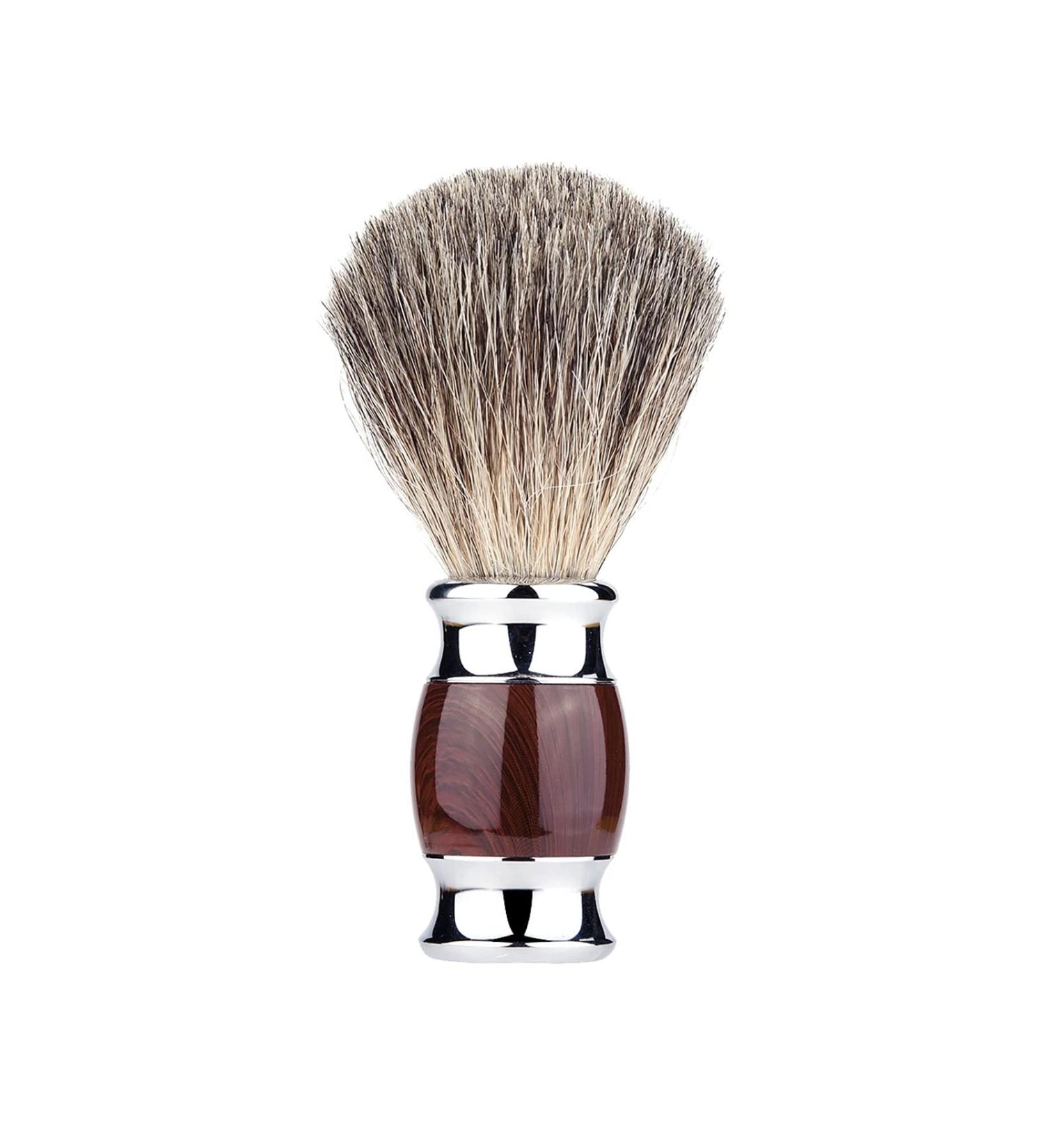 Ansafe Handmade Shaving Brush - Ergonomic Foam Soap & Bartbrush for Effortless Head Styling | International Shipping Available - Buy Online on GoSupps.com