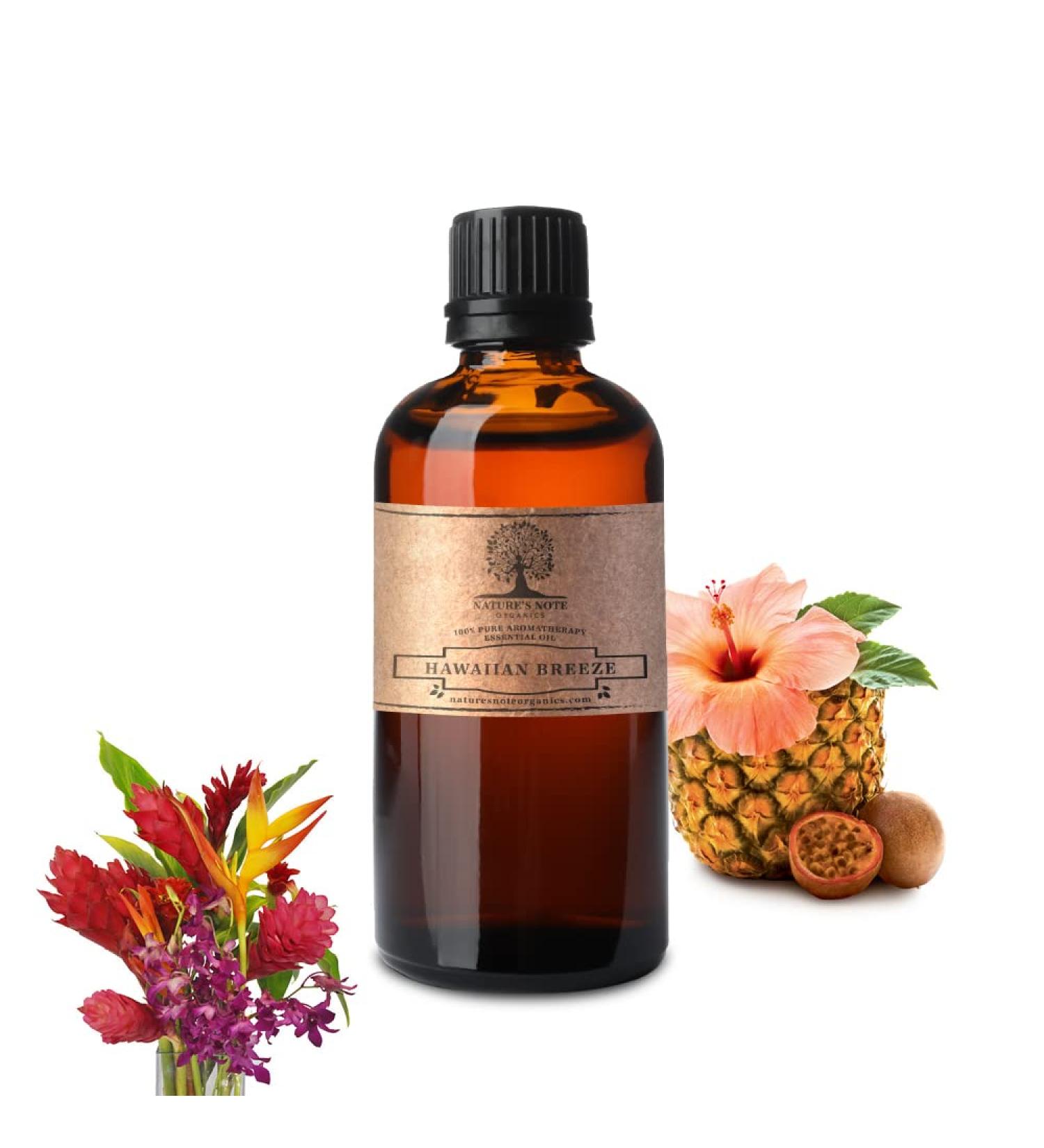 Hawaiian Breeze - 100% Pure Aromatherapy Grade Essential Oil by Nature's Note Organics - 4 Fl Oz - Buy Online on GoSupps.com