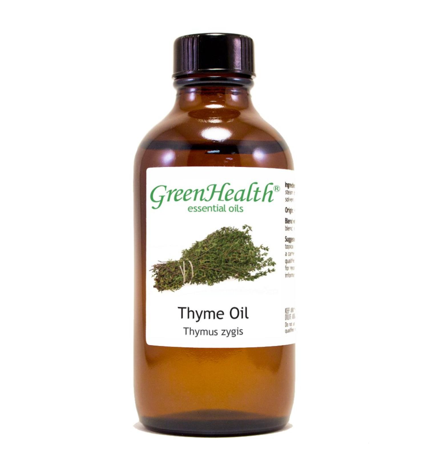 GreenHealth Essential Oil - 4 fl oz - 100% Pure Essential Oil (Thyme)