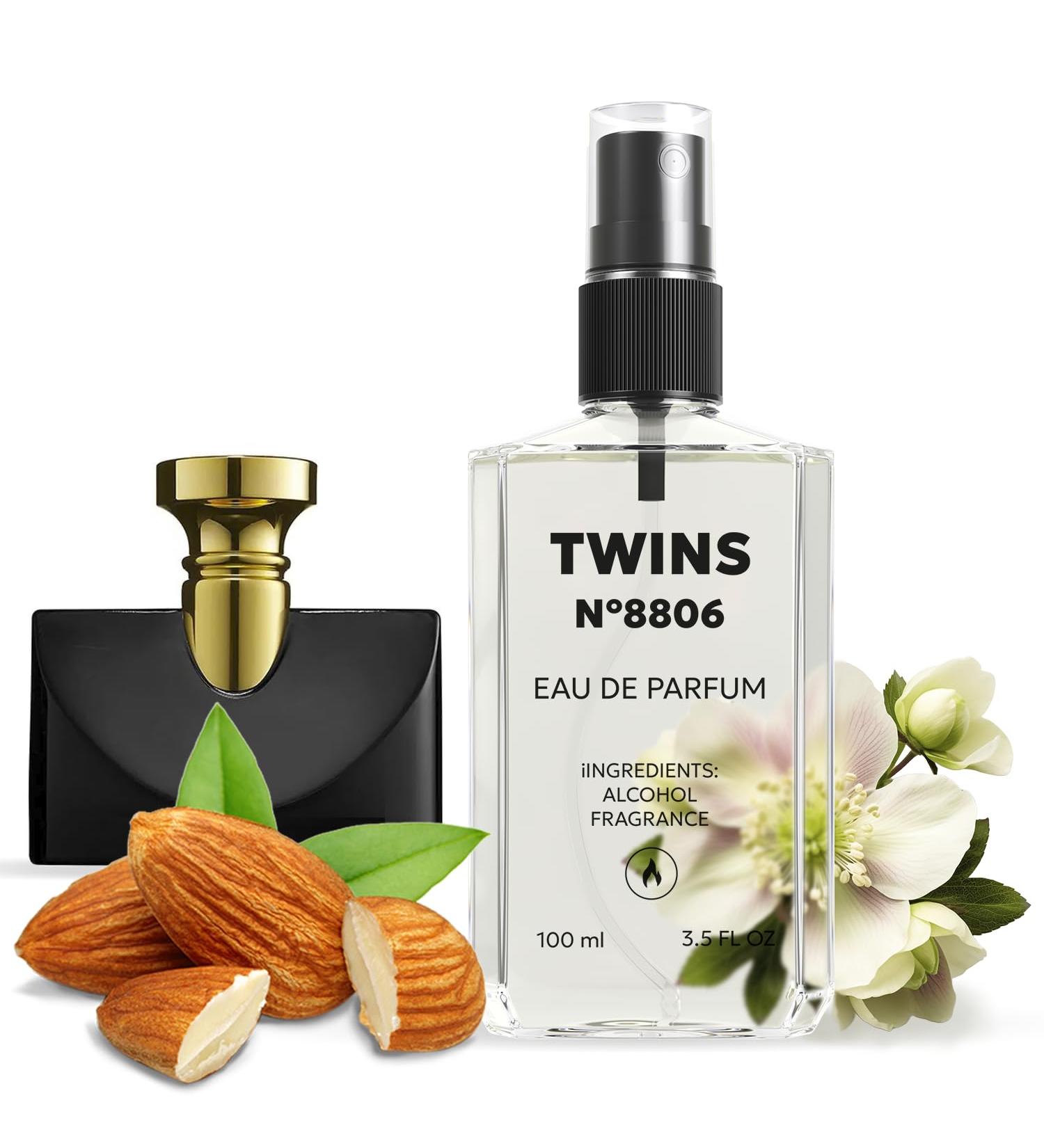 TWINS Impression of Jasmin Noir 2008 | Perfume for Women Eau de Parfum | No.8806 | 3.4 Fl Oz / 100 ml Bvlgari Jasmin Noir 2008 Impression - Buy Online on GoSupps.com