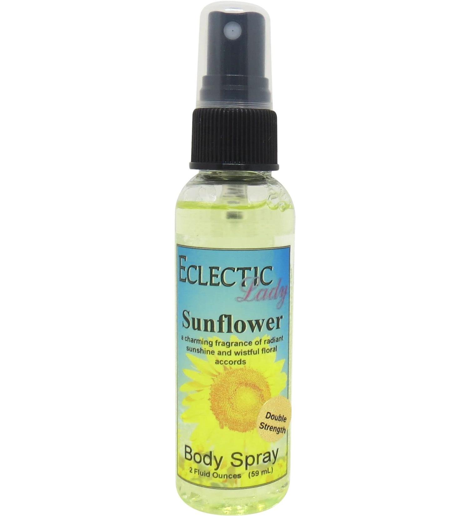 Sunflower Body Spray (Double Strength) 2 ounces Body Mist for Women with Clean Light & Gentle Fragrance Long Lasting Perfume with Comforting Scent for Men & Women Cologne with Soft Subtle Aroma 2 Fluid Ounces (Double Strength) - Buy Online on GoSupps.com