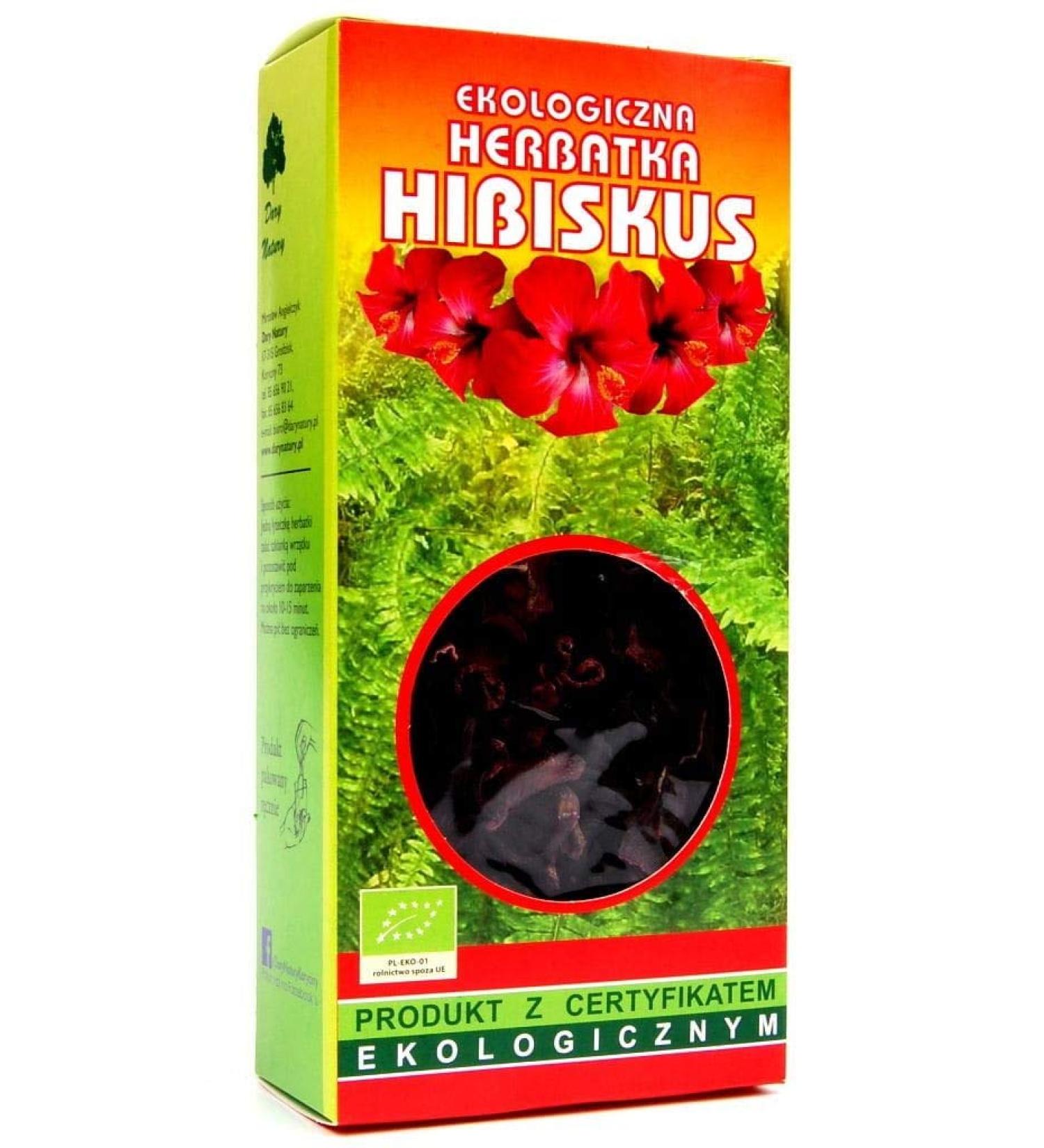 Hibiscusthee Bio 50 G Dary Natury