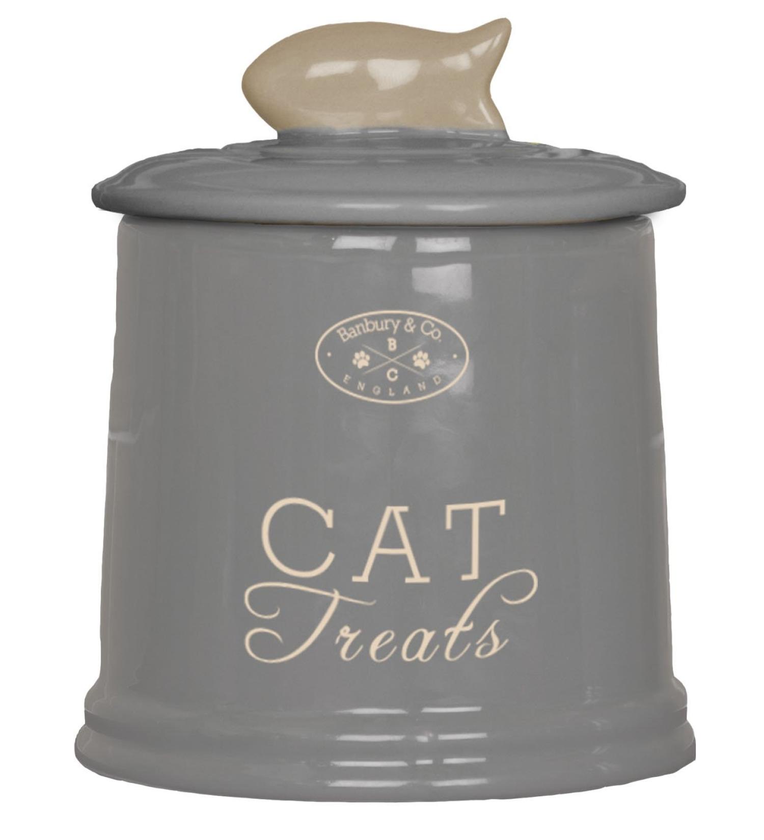 Banbury & Co Ceramic Cat Storage Treat Jar