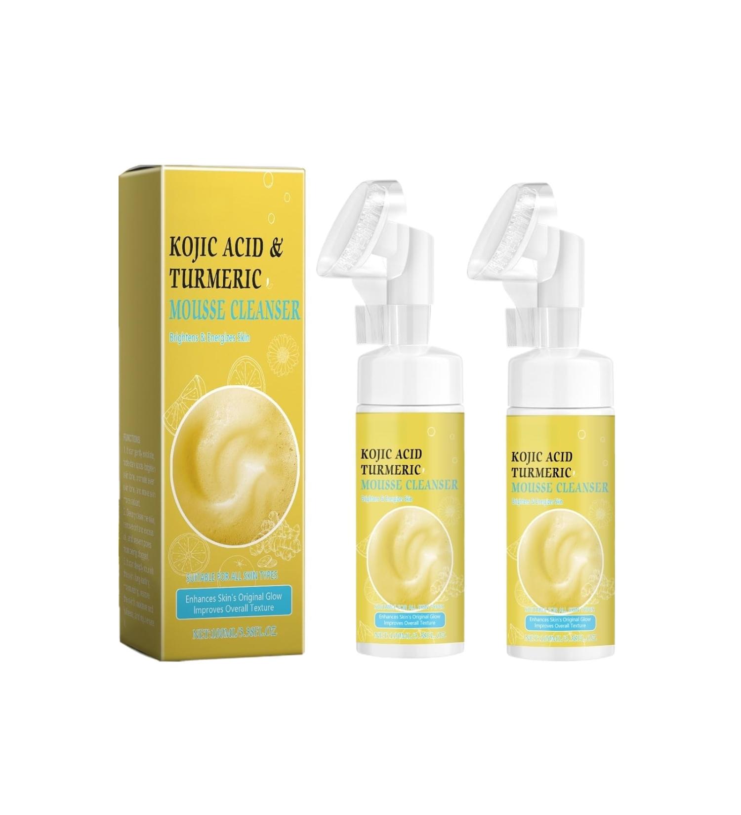 FFEEJ Gentle Cleansing Facial Cleanser - Exfoliating & Moisturizing Massage Face Wash For Sensitive Skin - Buy Online on GoSupps.com