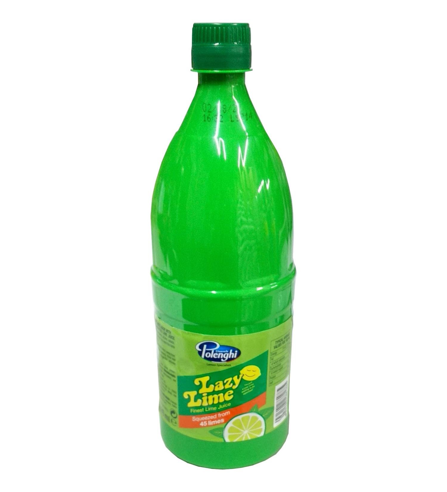 Lazy Lime Finest Lime Juice 1 Litre - Buy Online on GoSupps.com