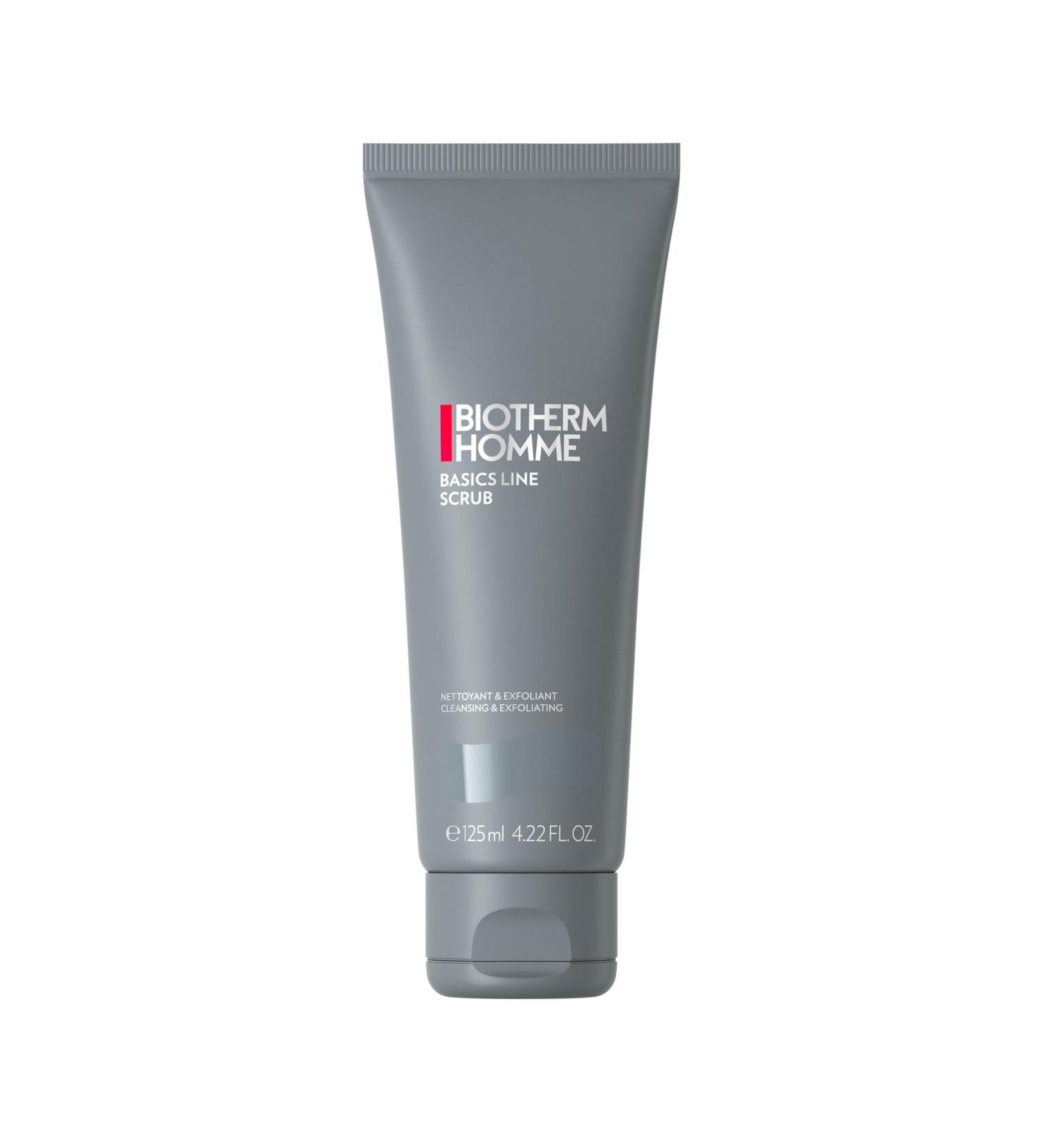 Biotherm Homme Facial Scrub 125ml - Refreshing Peeling Gel for Men | Gentle & Effective for All Skin Types - Buy Online on GoSupps.com