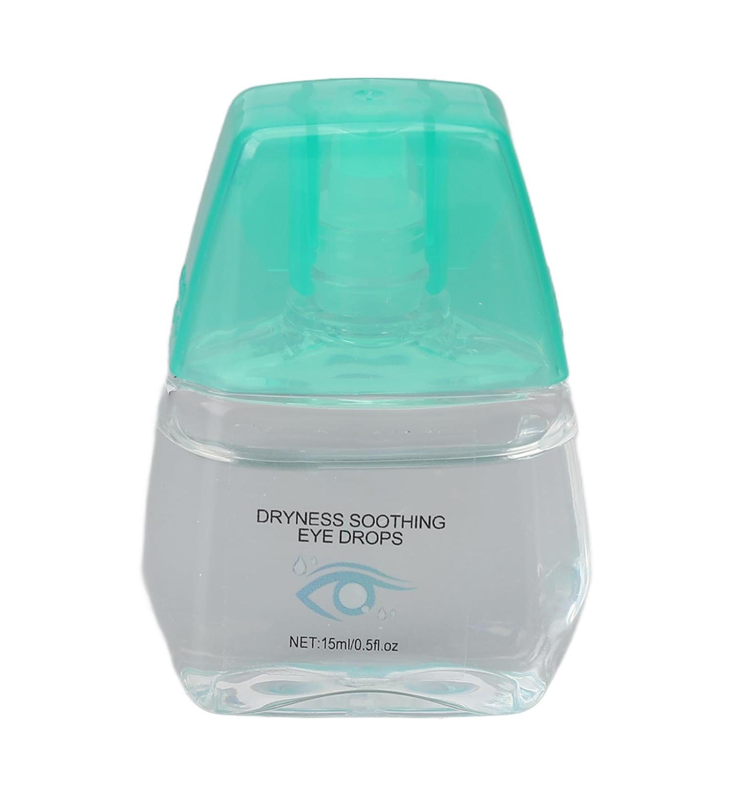 Eye Drop 15ml Dry Relief Eye Drop Dry Pain Tiredness Redness Protective Lubricating Eye Drop Lubricant Eye Drops Eye Artificial Tear Drop for Home Office Travel Business Trip - Buy Online on GoSupps.com