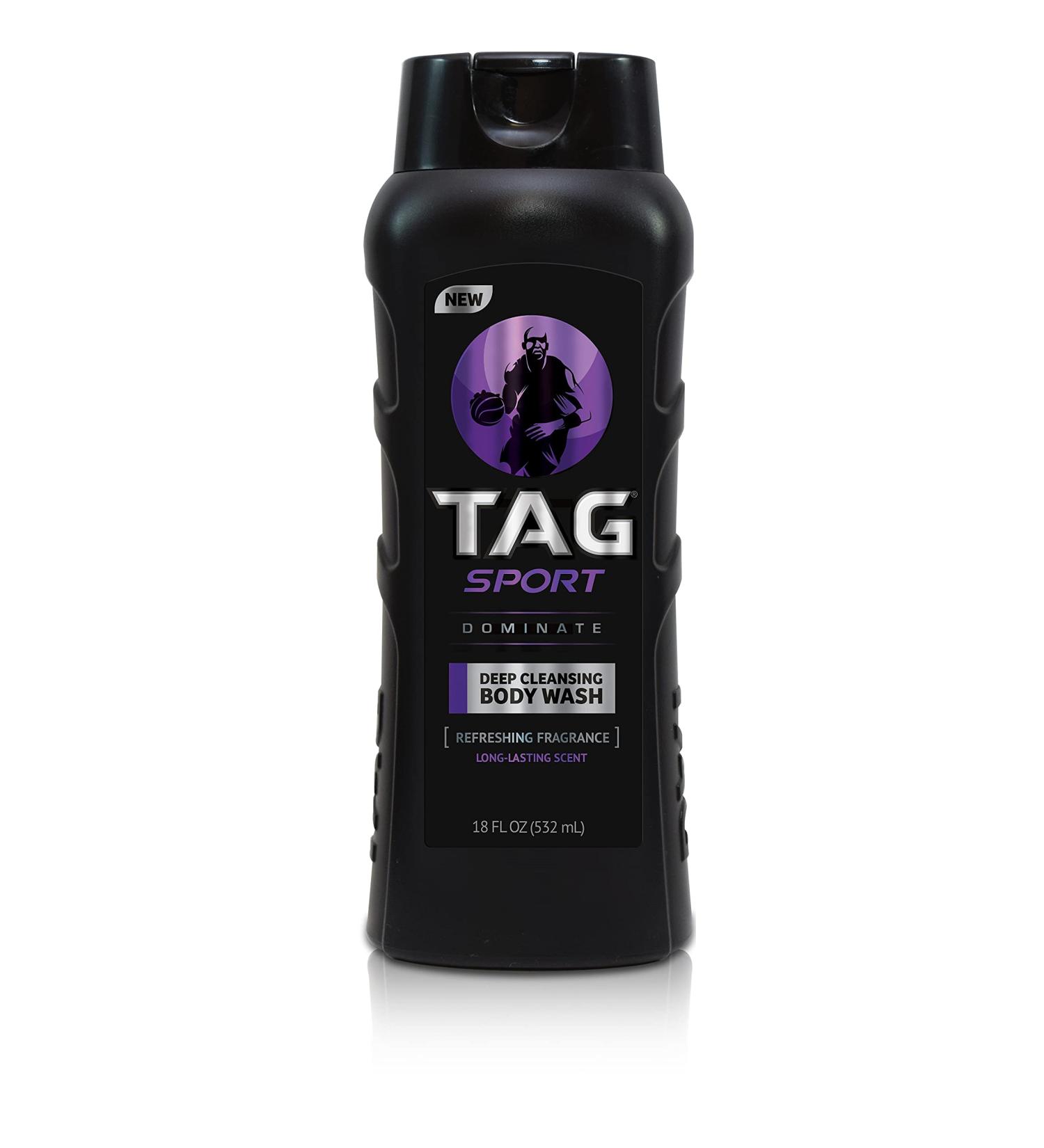 TAG Sport Body Wash 18 Oz Dominate