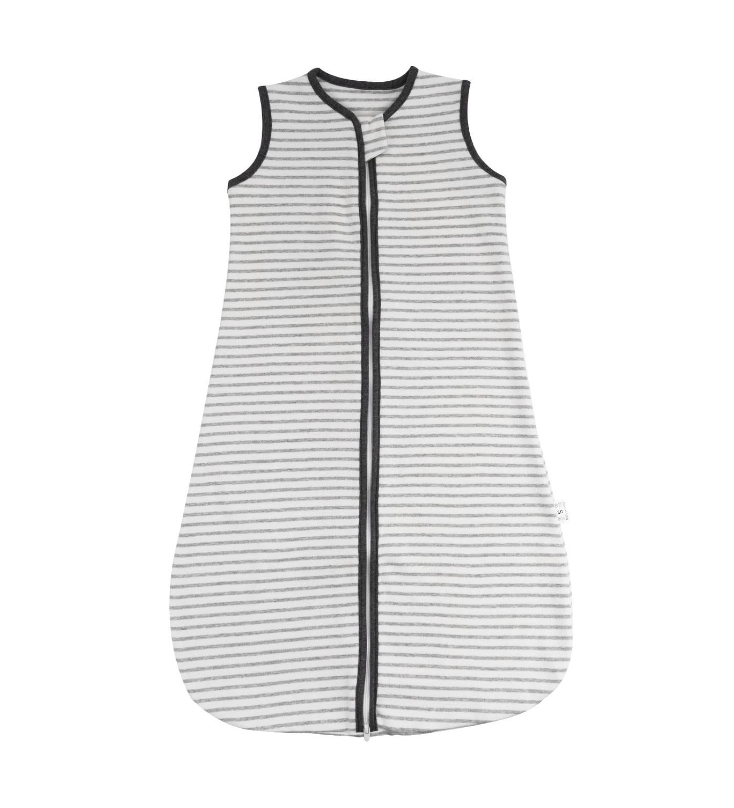 ZIGJOY 100% Cotton Baby Sleep Bag | Sleeveless Wearable Blanket 1.0 Tog Sleeping Sack | 2-Way Zipper | Newborn 8-12 Mon Stripe-2 | 9-12 Months - Buy Online on GoSupps.com