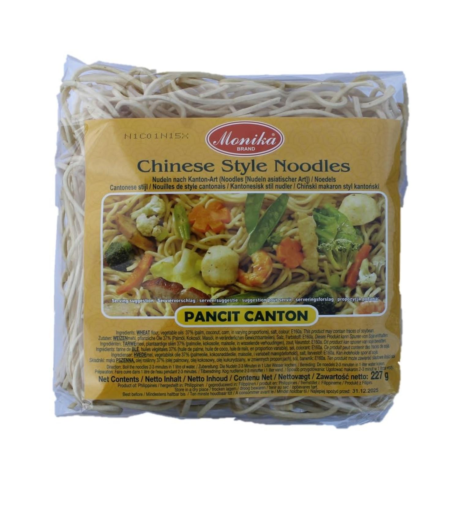  Monika Monika Brand Pancit Canton Pasta 10 x 227g - Buy Online on GoSupps.com
